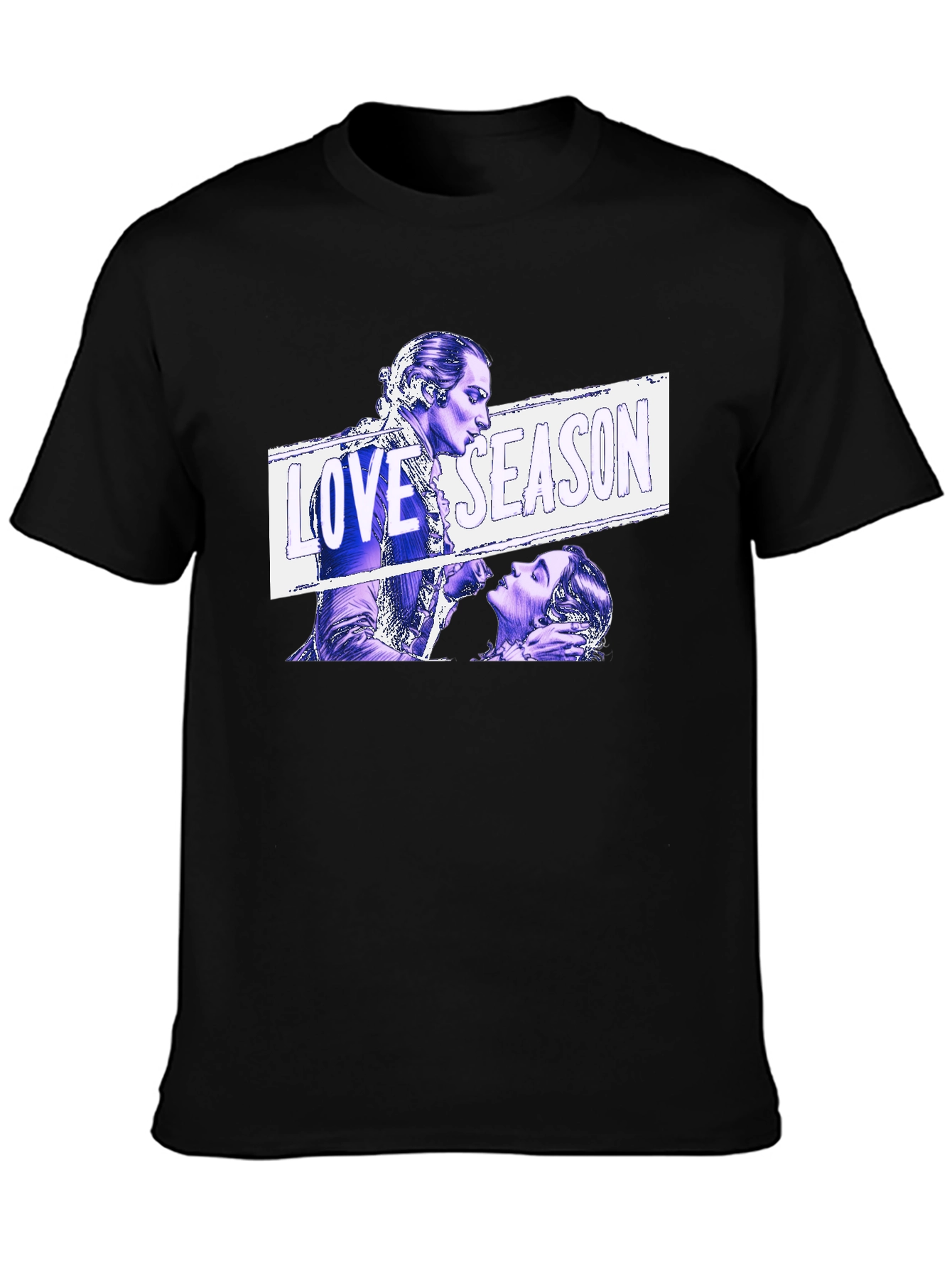 Love Season Graphic Tee - Black