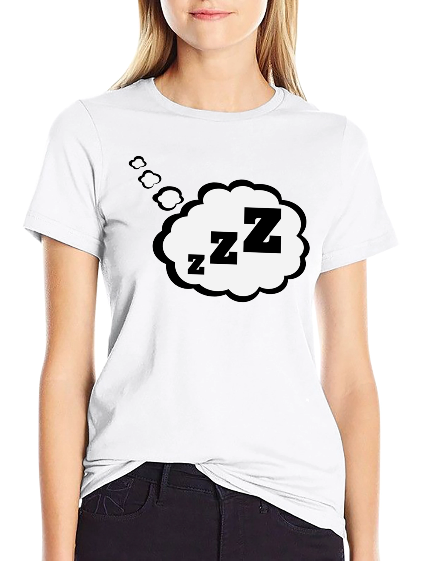 Sleepy Zs Graphic Tee - Soft Cotton Casual Shirt