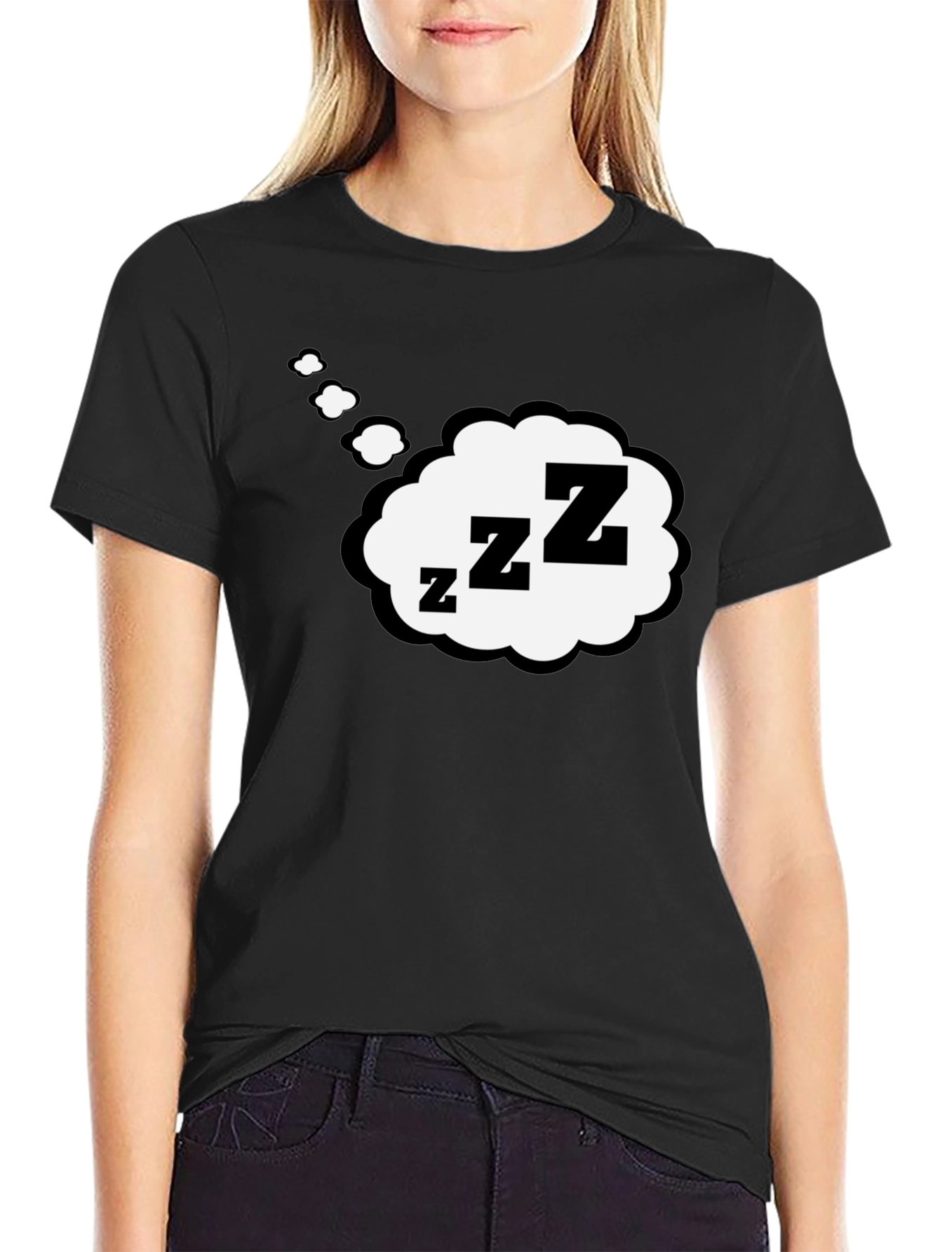 Sleepy Zs Graphic Tee - Soft Cotton Casual Shirt
