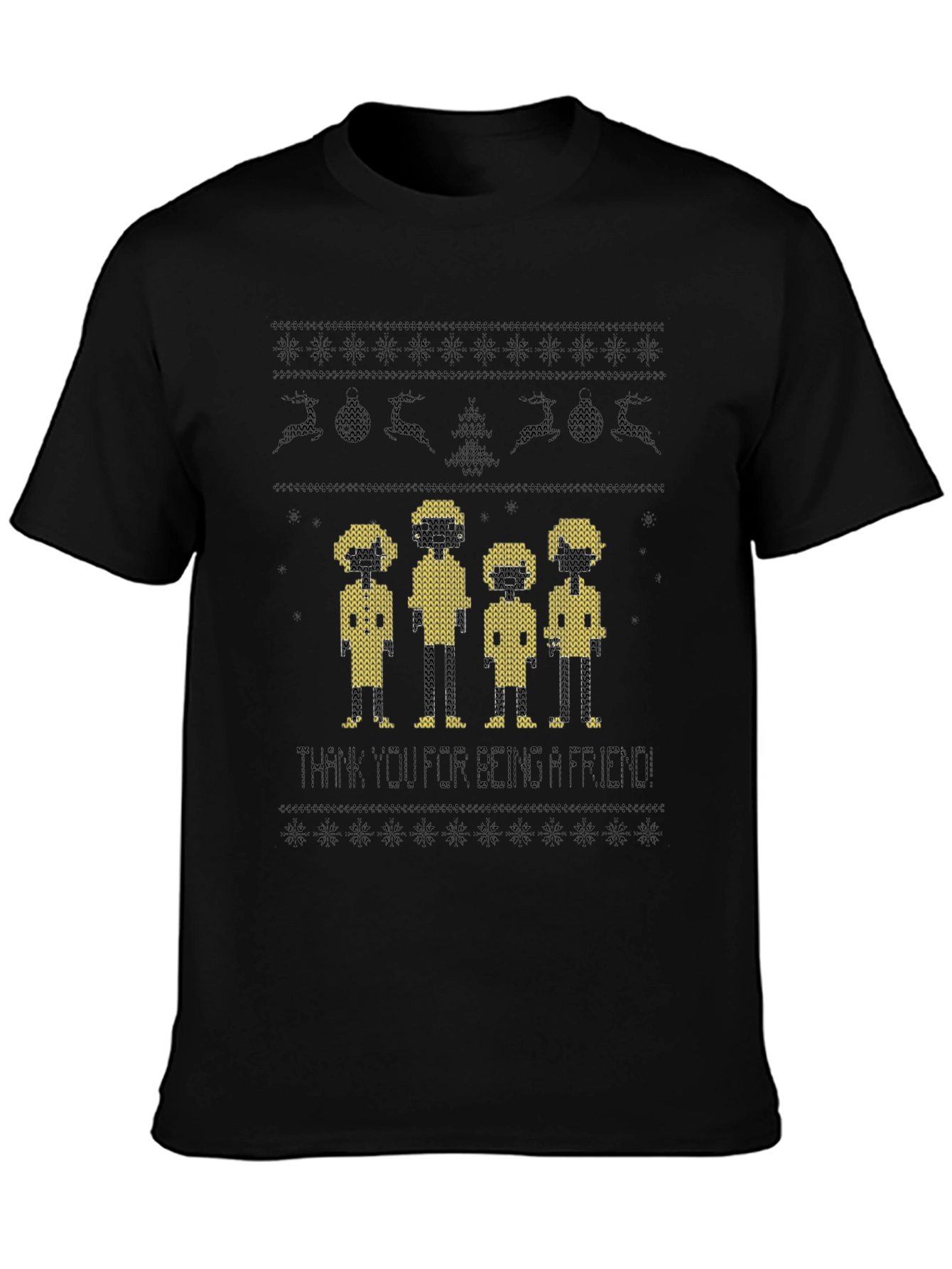 Thank You for Being a Friend Christmas T-Shirt