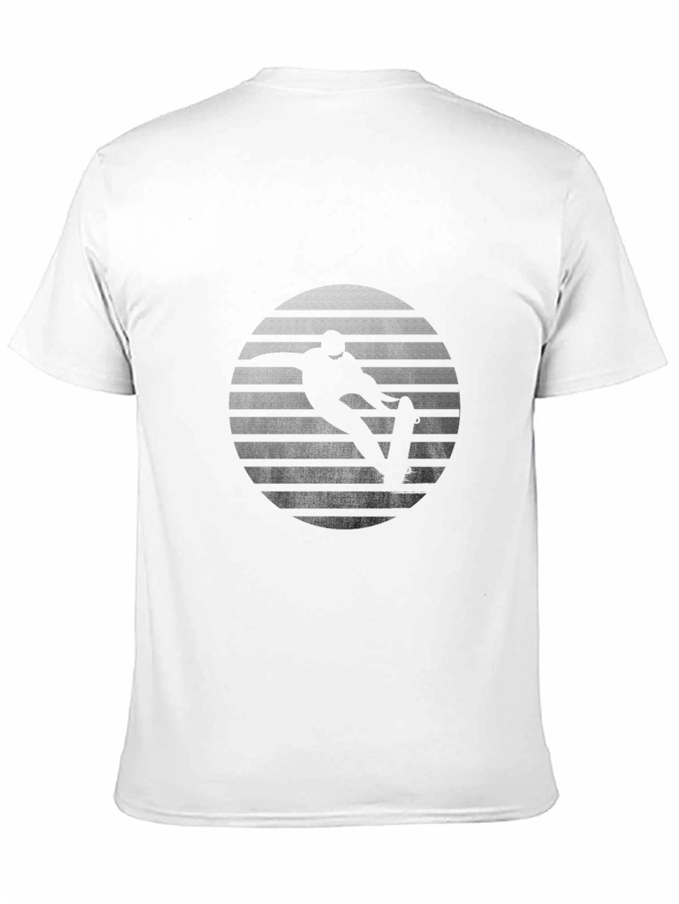 Skateboarding Sunset Graphic T-Shirt