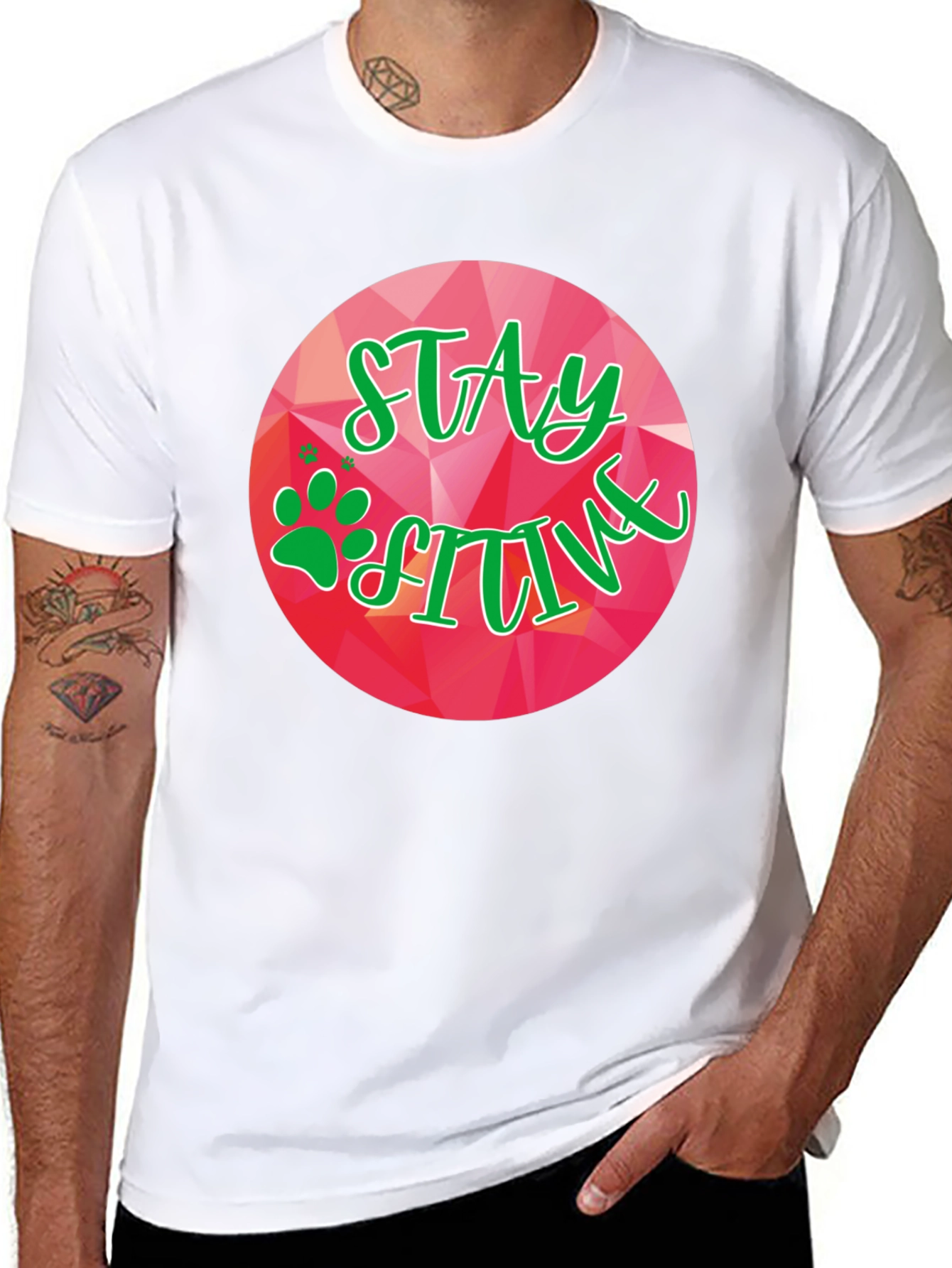 Stay Positive Graphic Tee