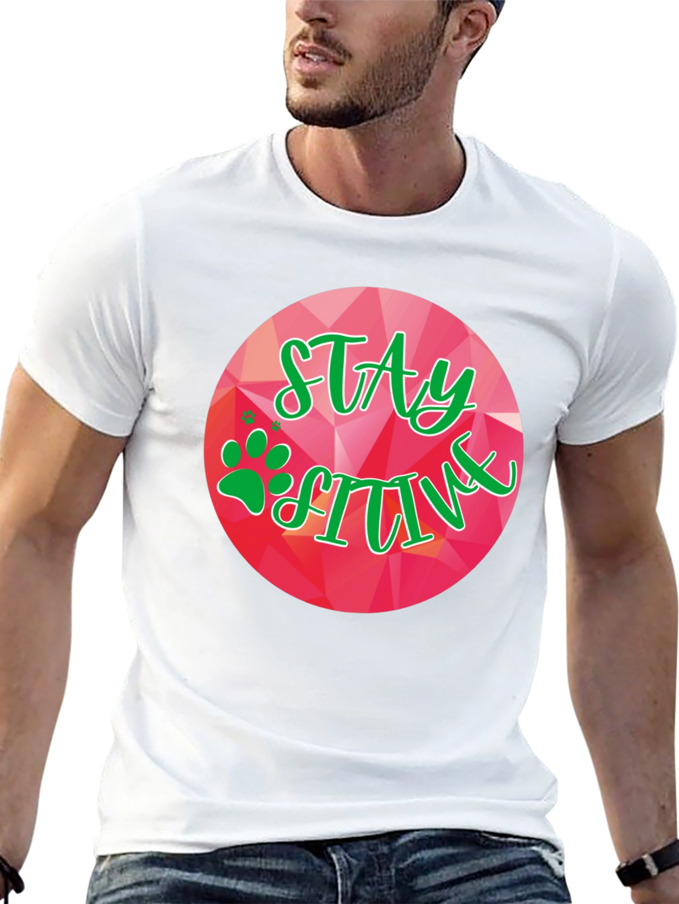Stay Positive Graphic Tee