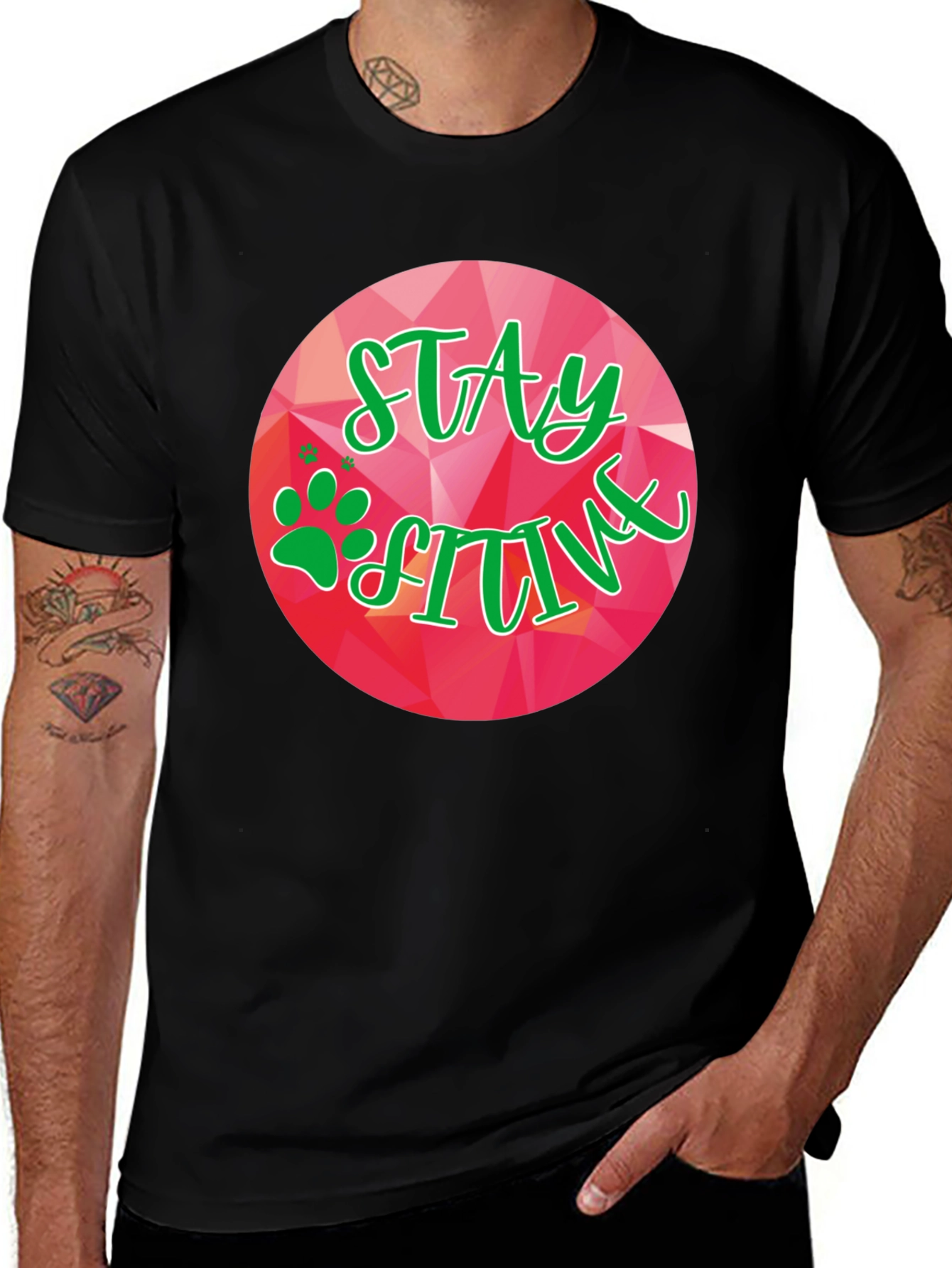 Stay Positive Graphic Tee