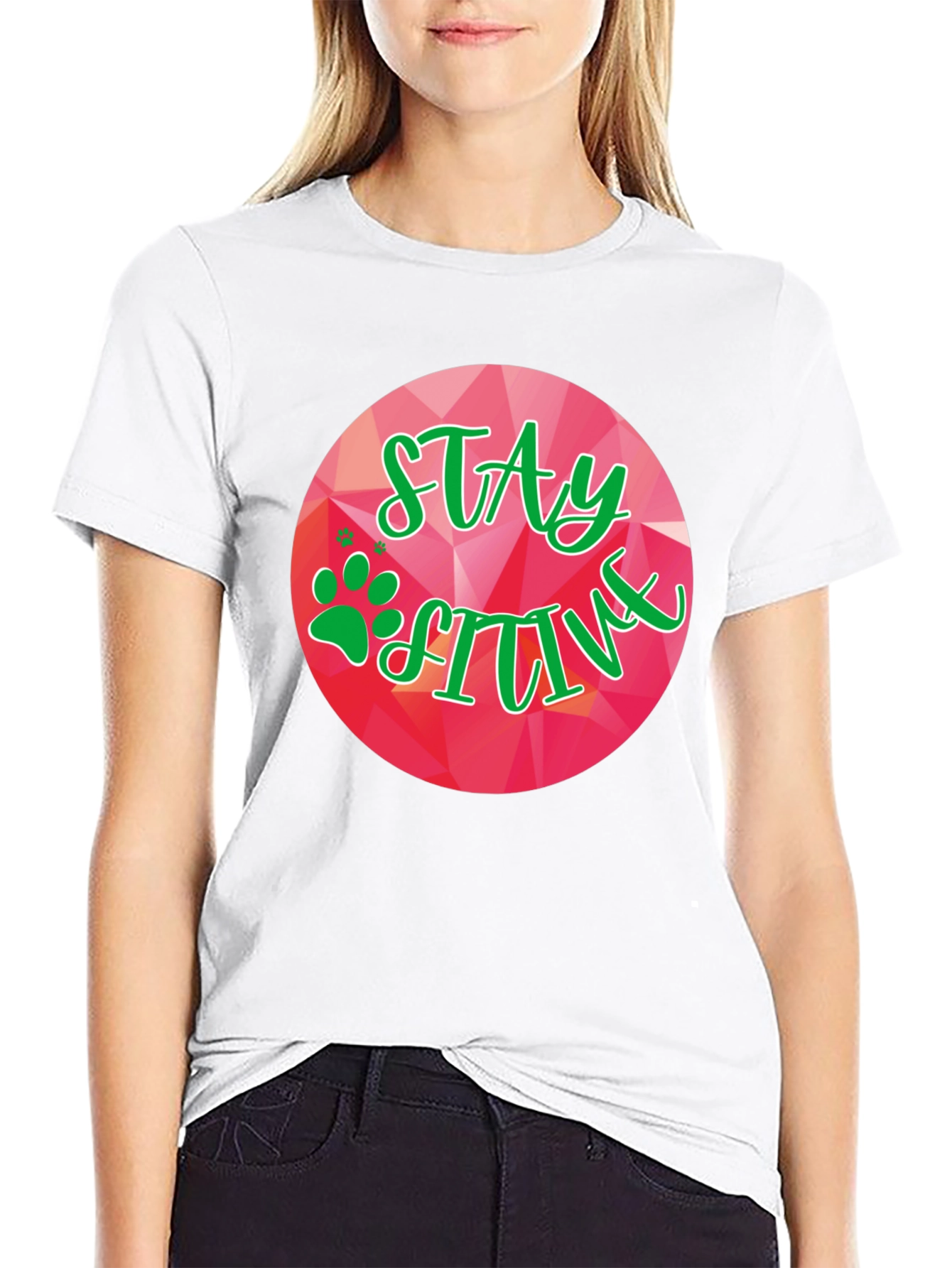 Stay Positive Graphic Tee