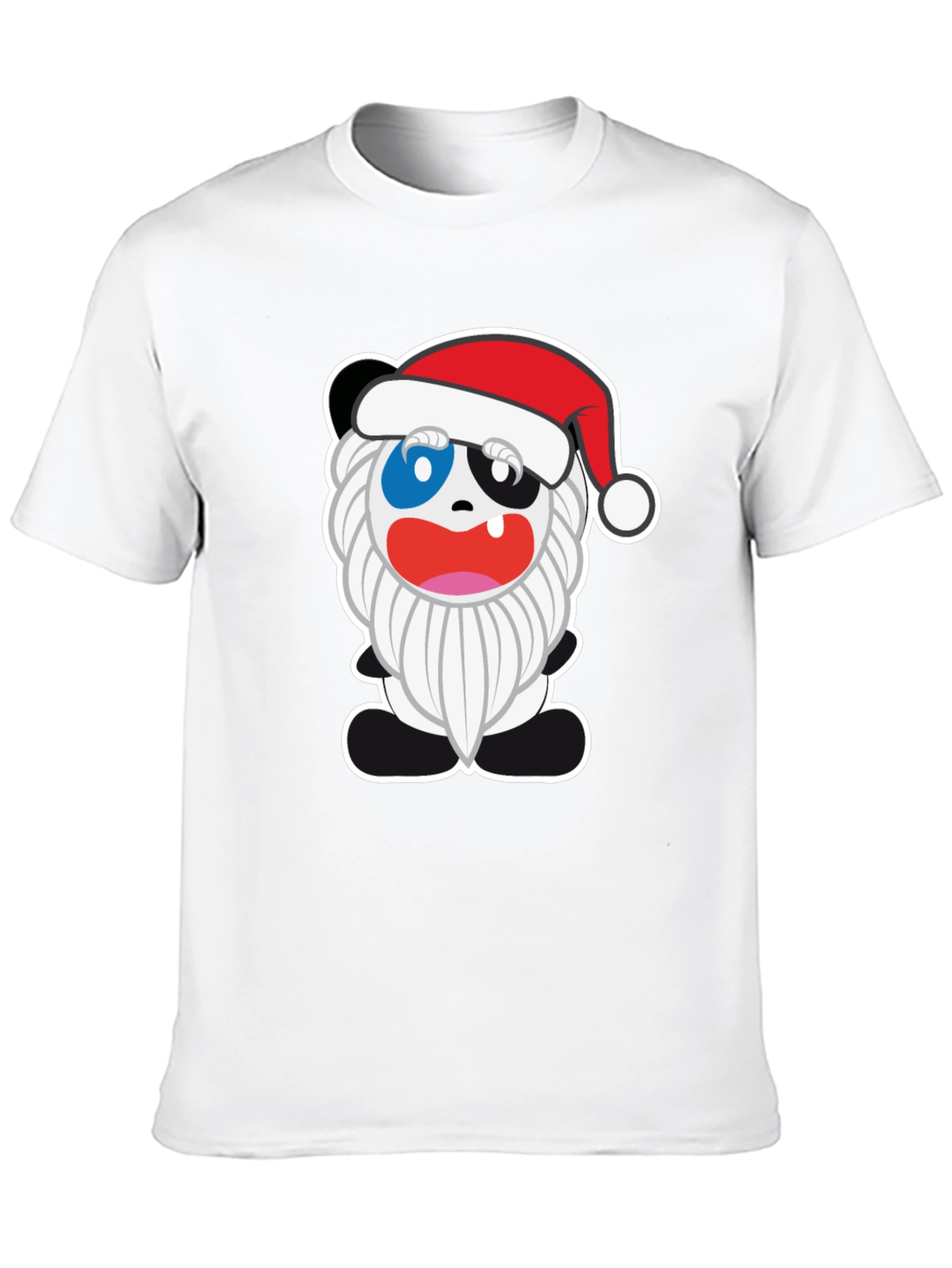 Festive Panda Christmas T-Shirt