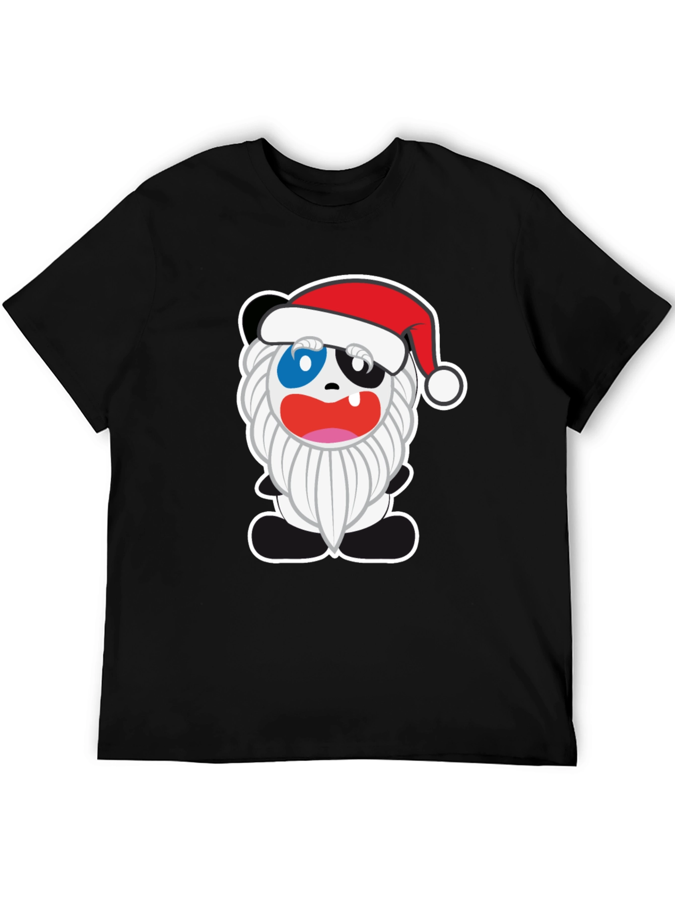 Festive Panda Christmas T-Shirt