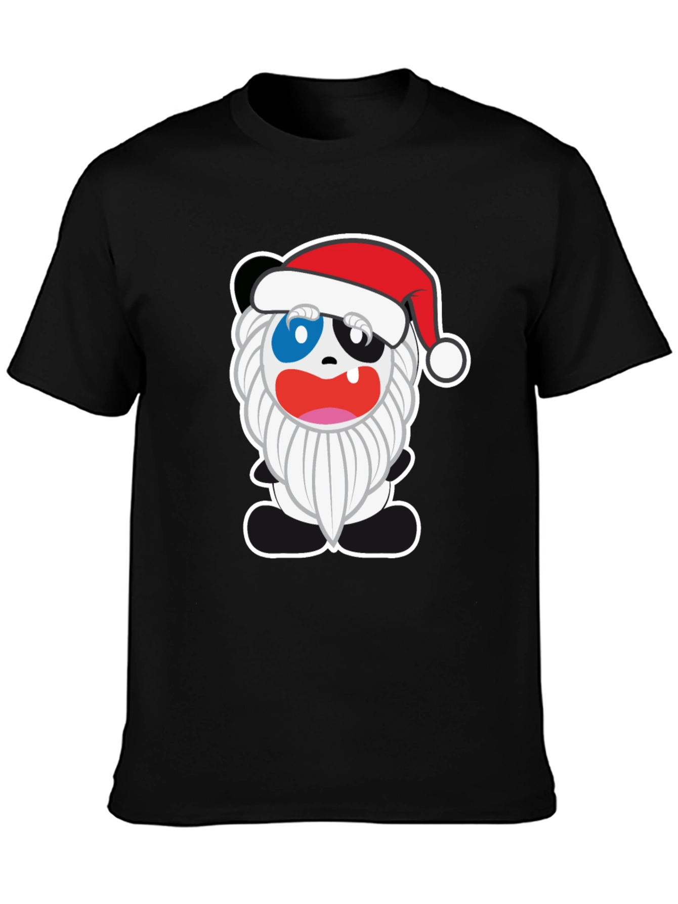 Festive Panda Christmas T-Shirt