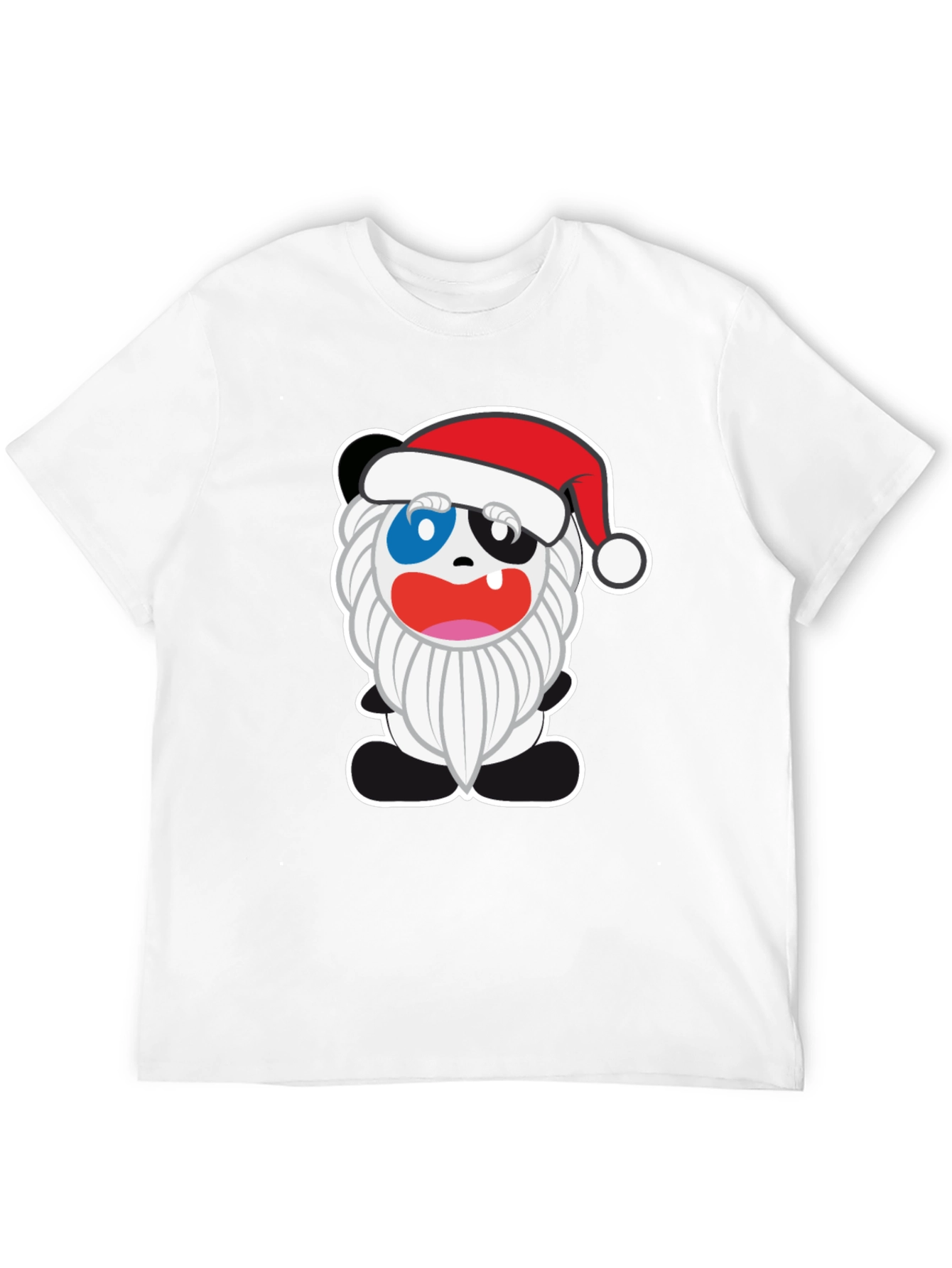 Festive Panda Christmas T-Shirt