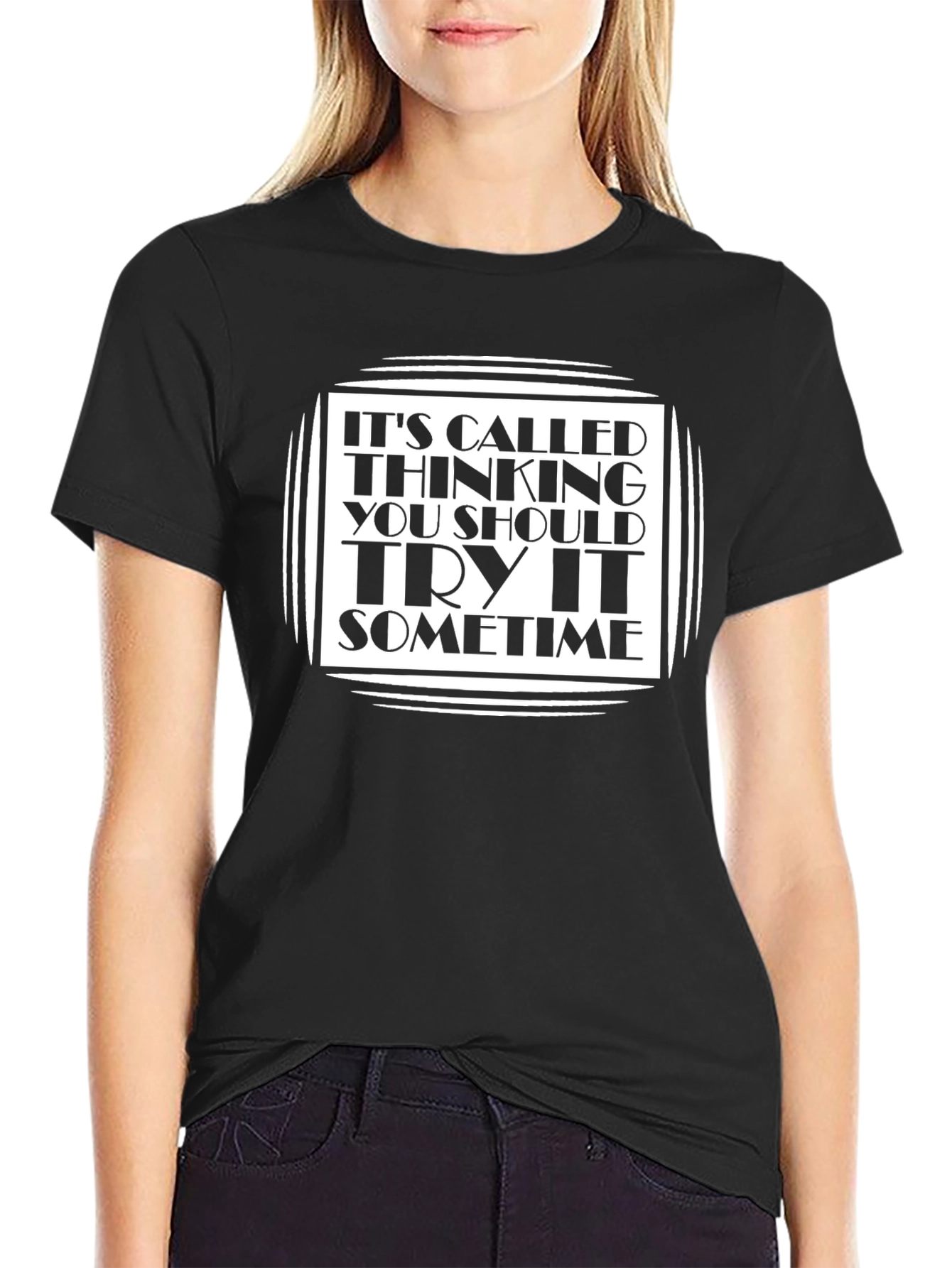 Its Called Thinking T-Shirt - Try It Sometime!