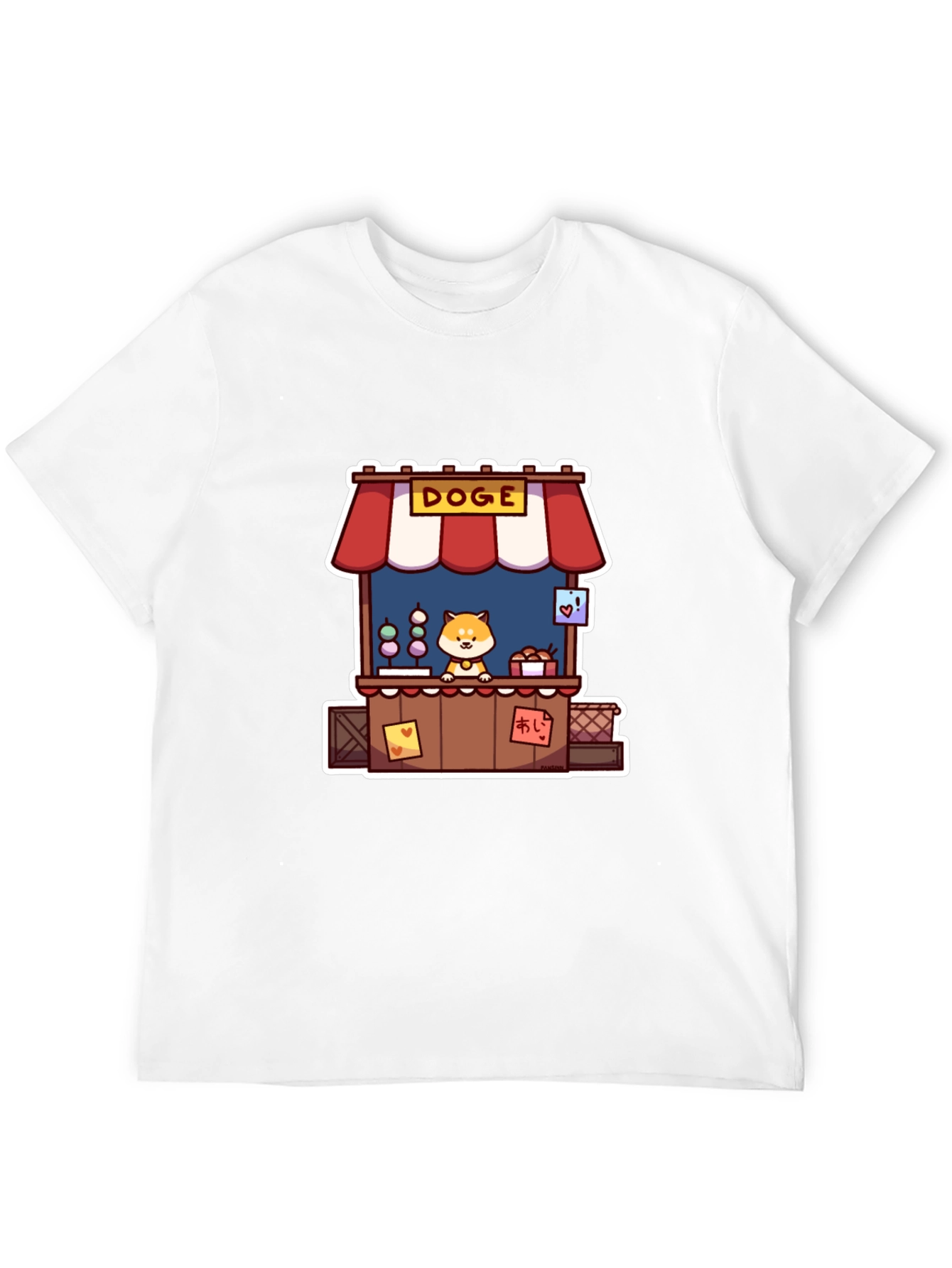 Doge Stand Black T-Shirt