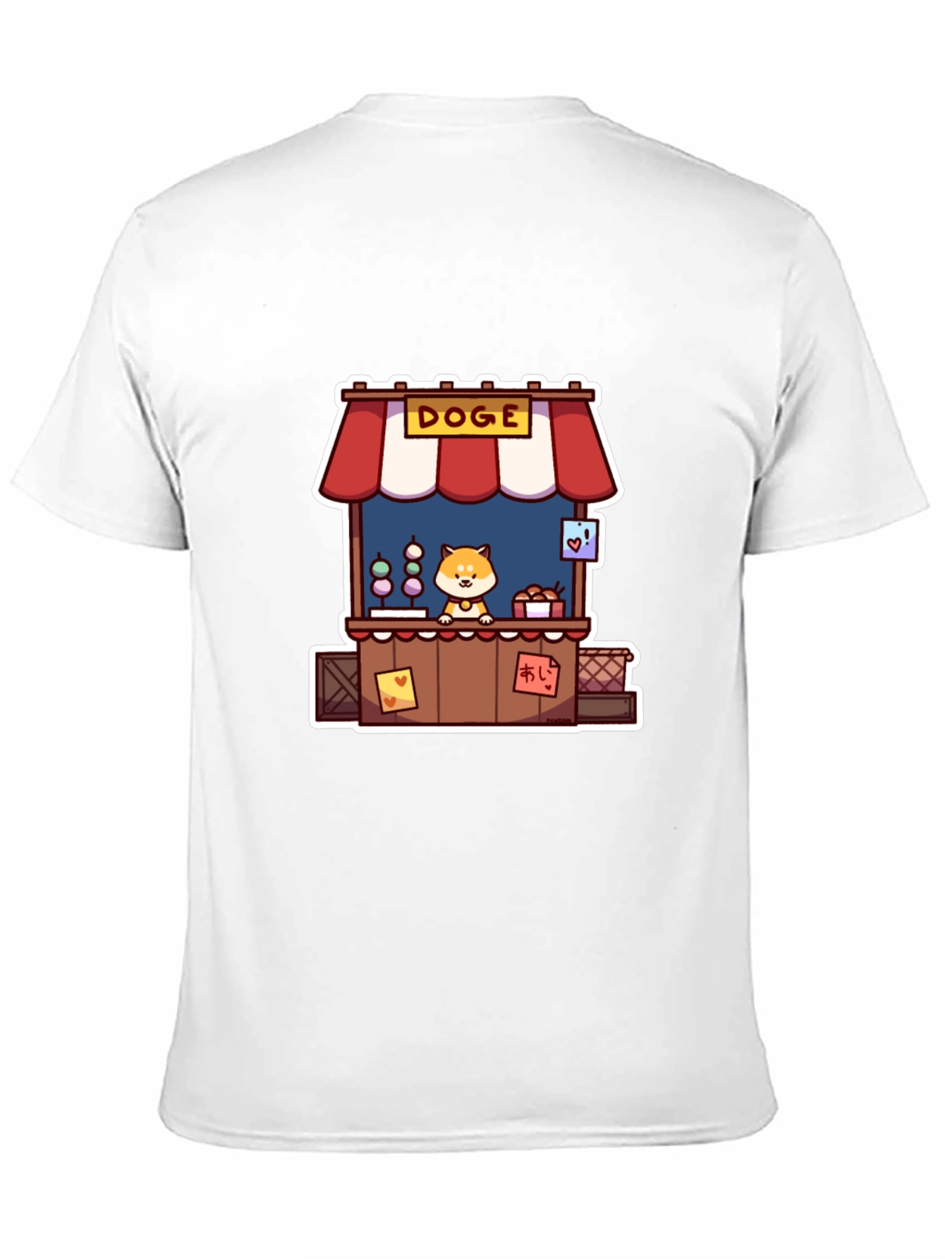 Doge Stand Black T-Shirt