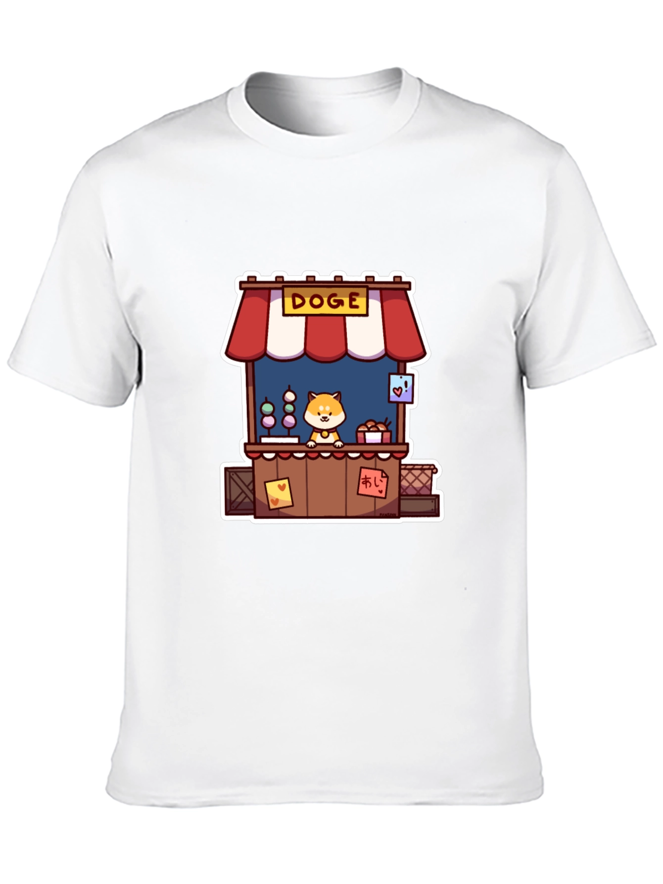 Doge Stand Black T-Shirt