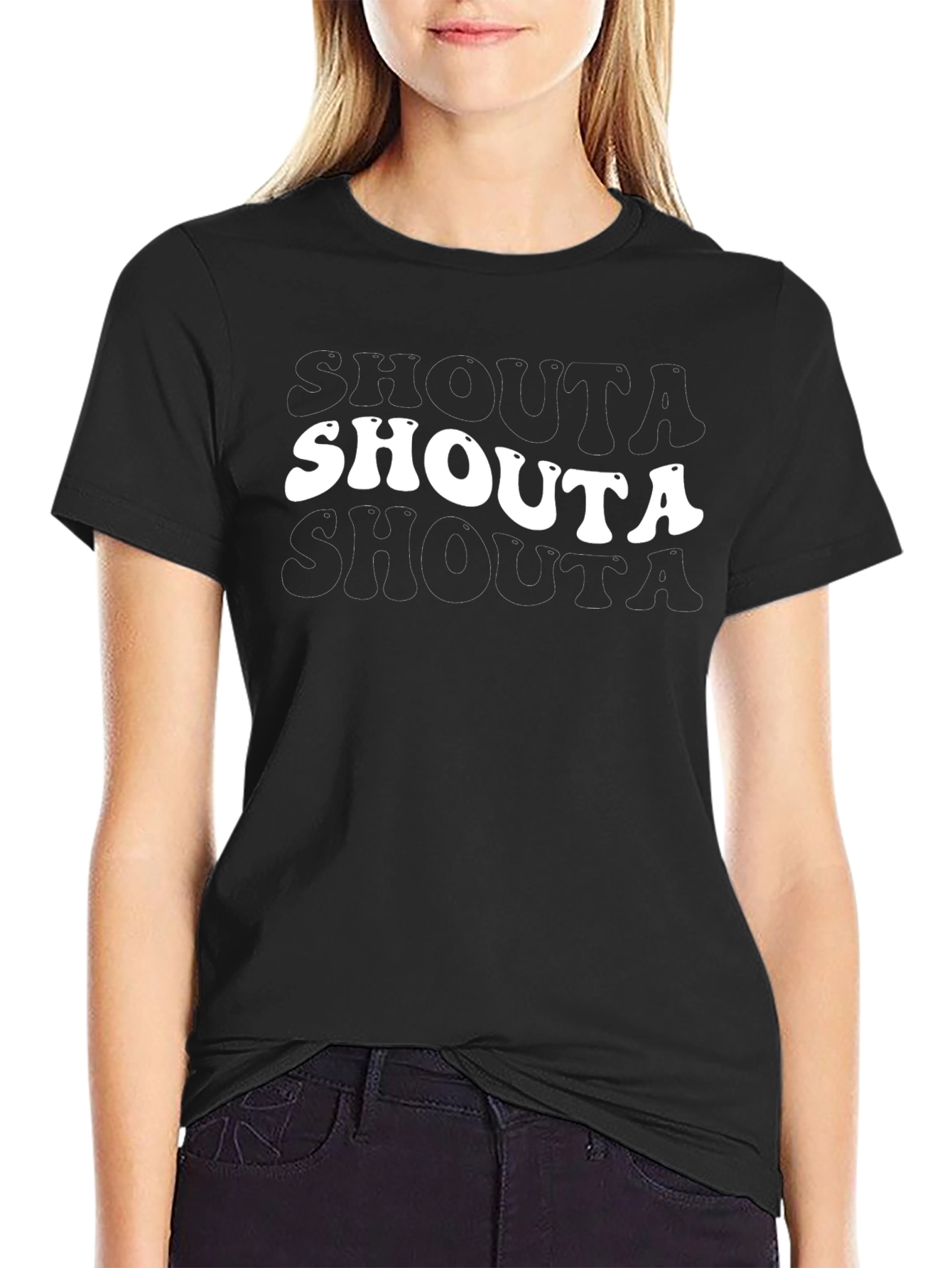 Shouta Graphic Tee - Bold Retro Style