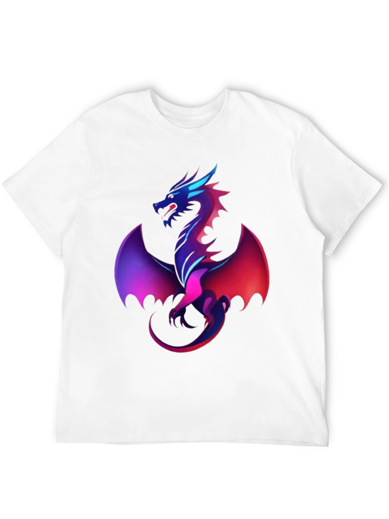Dragon Graphic Tee - Mens Black T-Shirt