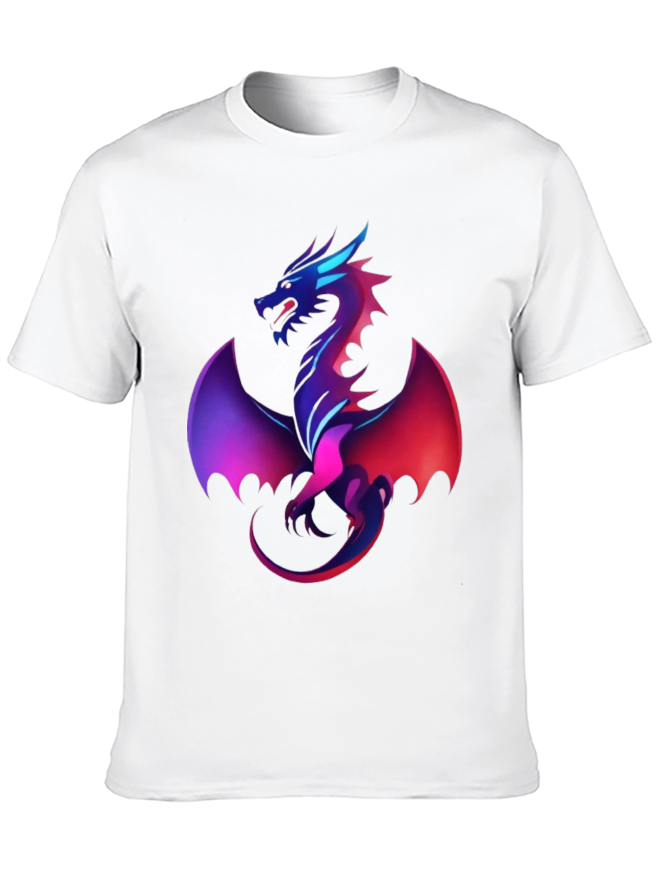 Dragon Graphic Tee - Mens Black T-Shirt
