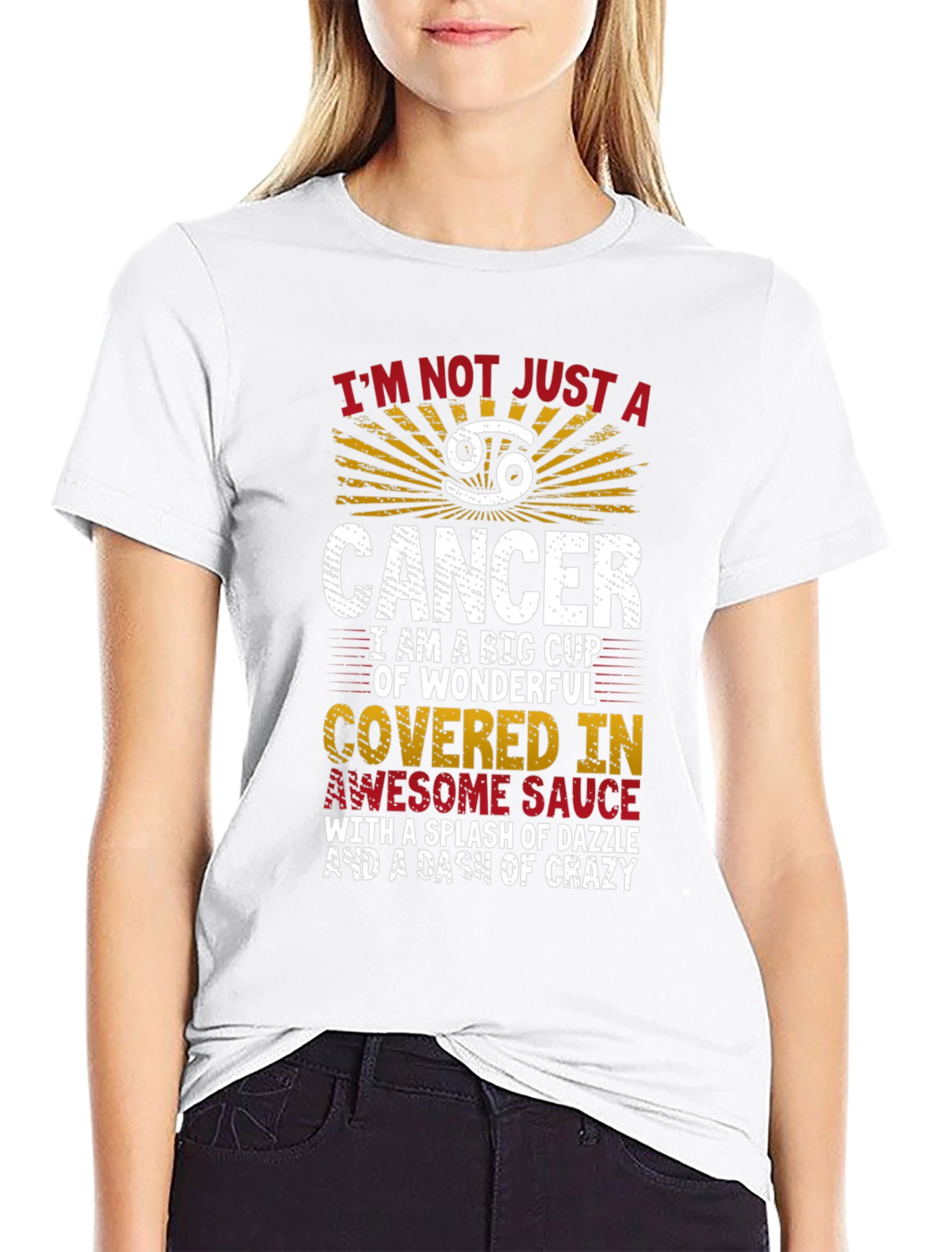 Cancer Zodiac Sign T-Shirt: Awesome & Crazy Edition