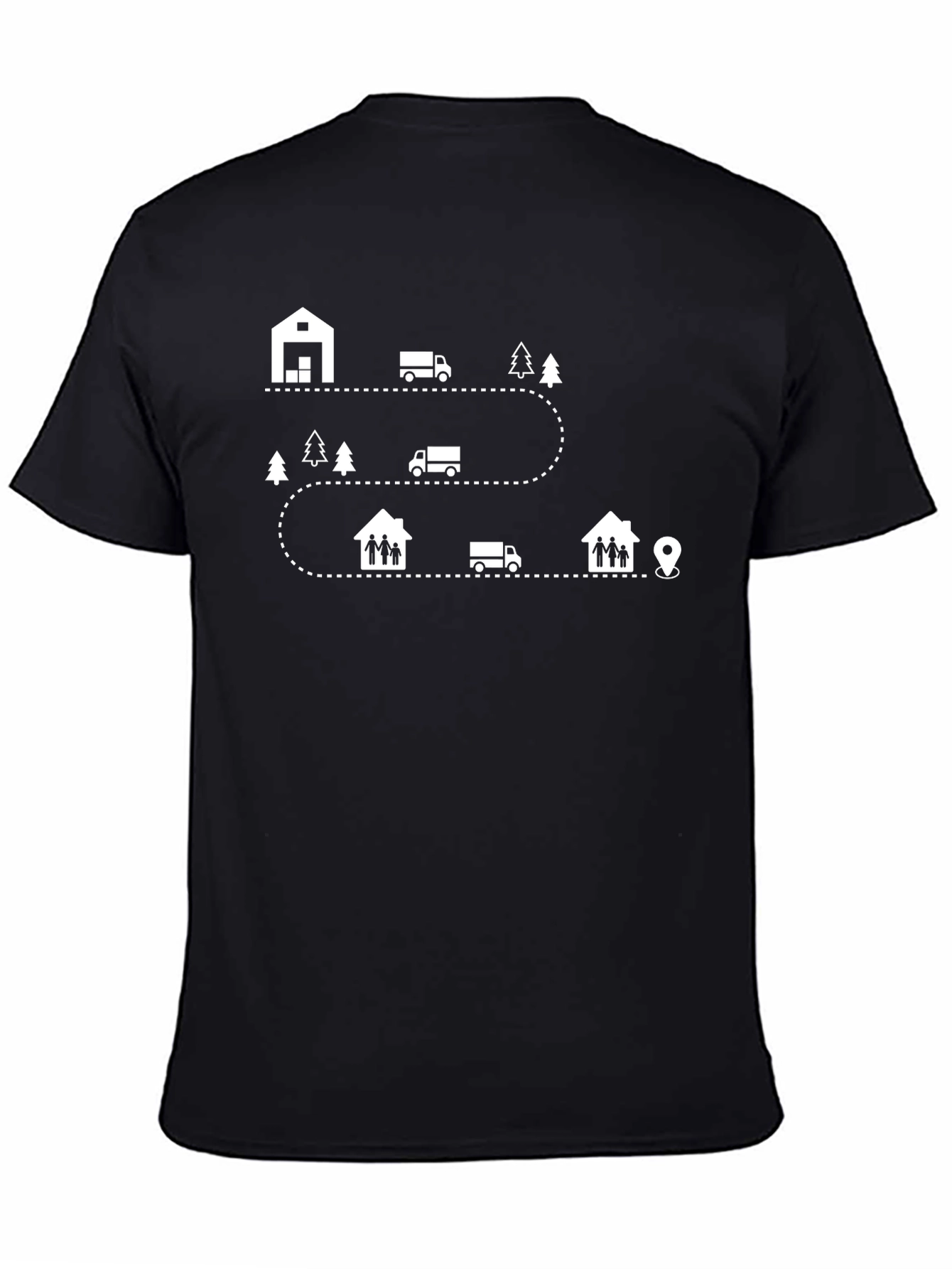 Moving Route Graphic Tee
