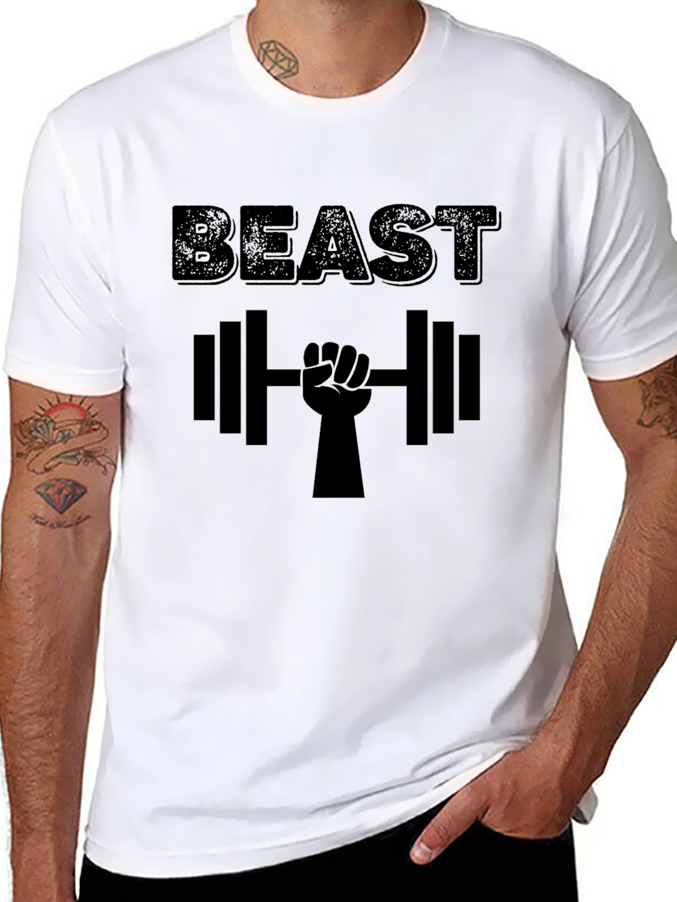 Beast Mode Black Gym T-Shirt