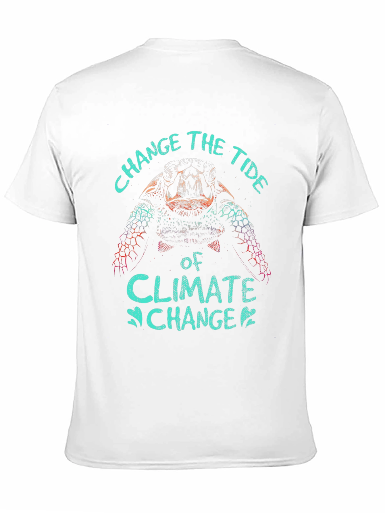 Change the Tide Turtle Graphic T-Shirt