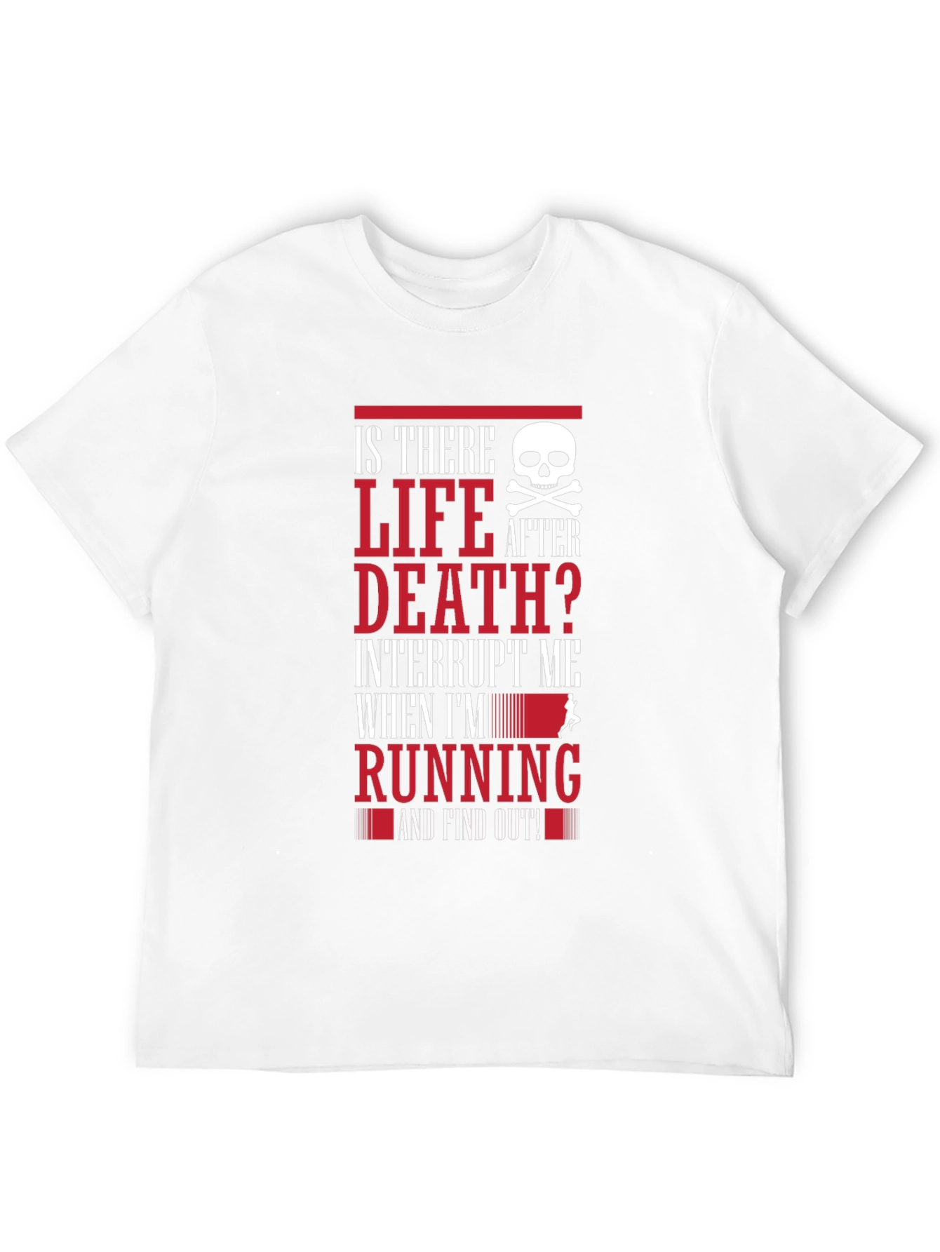 Is There Life After Death Running T-Shirt