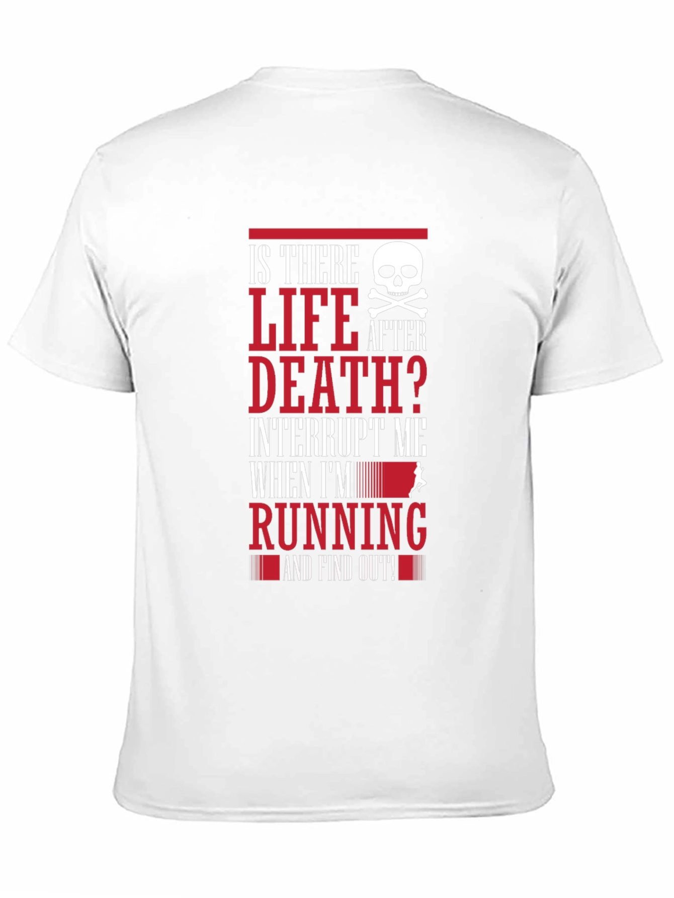 Is There Life After Death Running T-Shirt