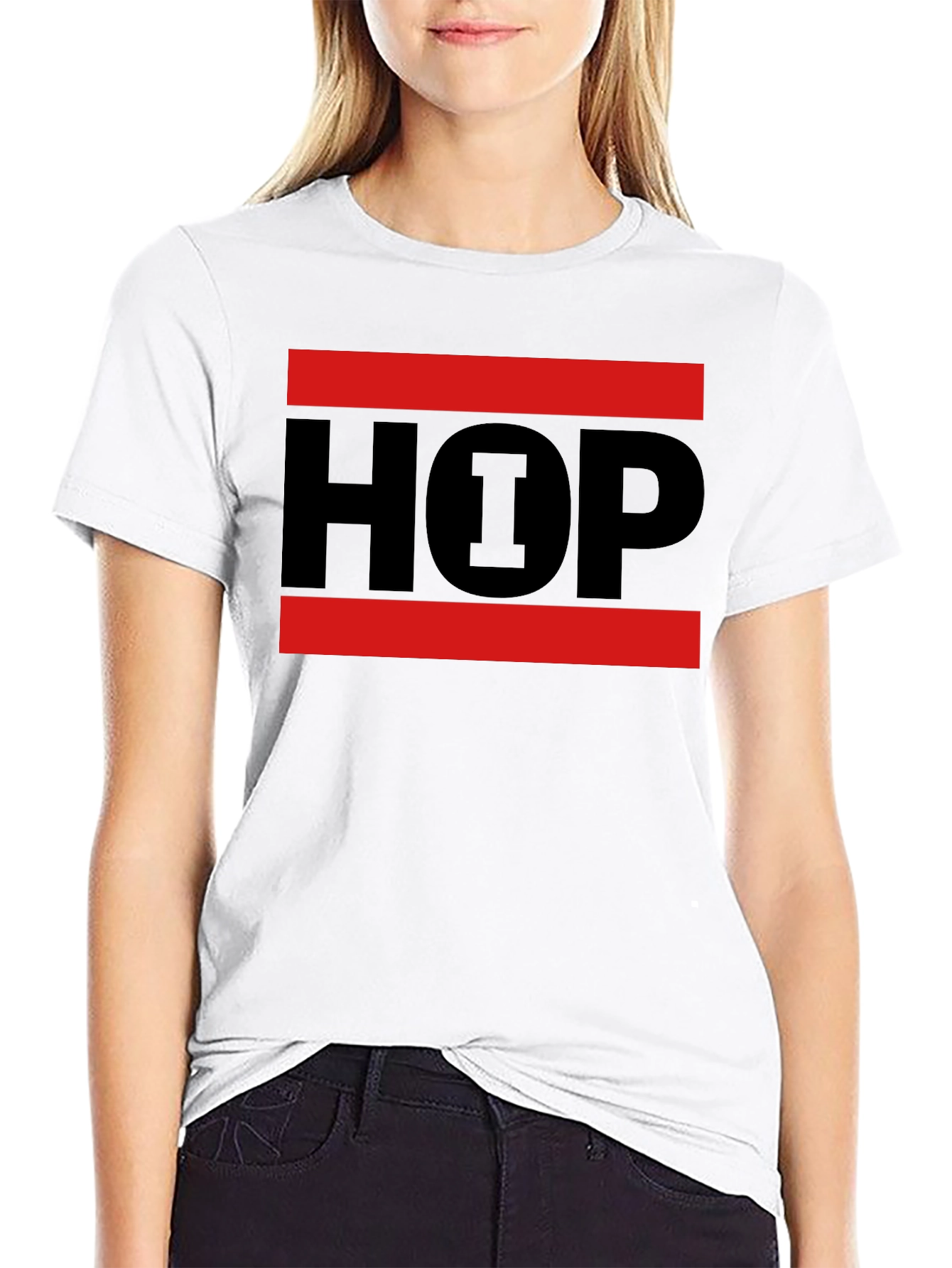 Hip Hop Graphic Black T-Shirt