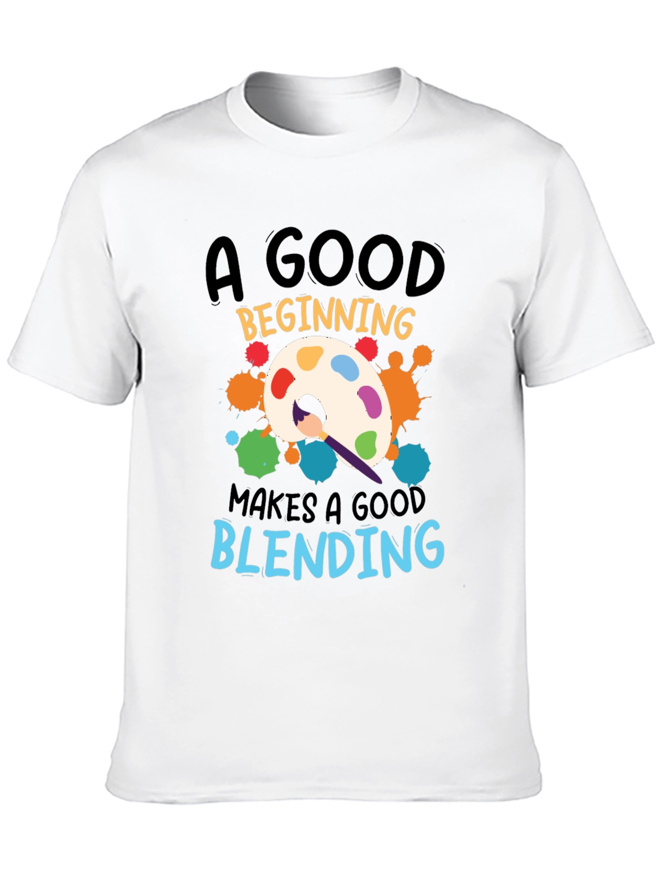 Painters Palette T-Shirt: Good Blending