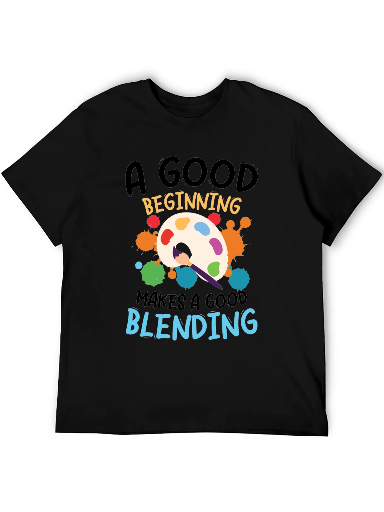 Painters Palette T-Shirt: Good Blending