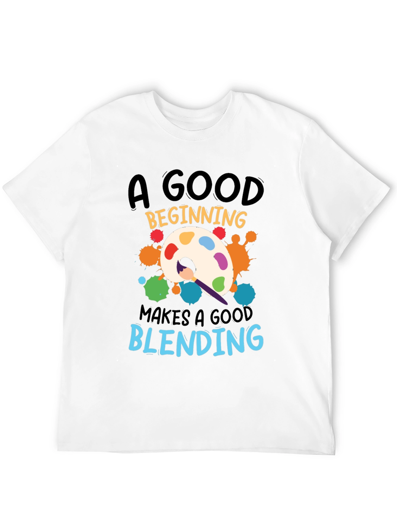 Painters Palette T-Shirt: Good Blending