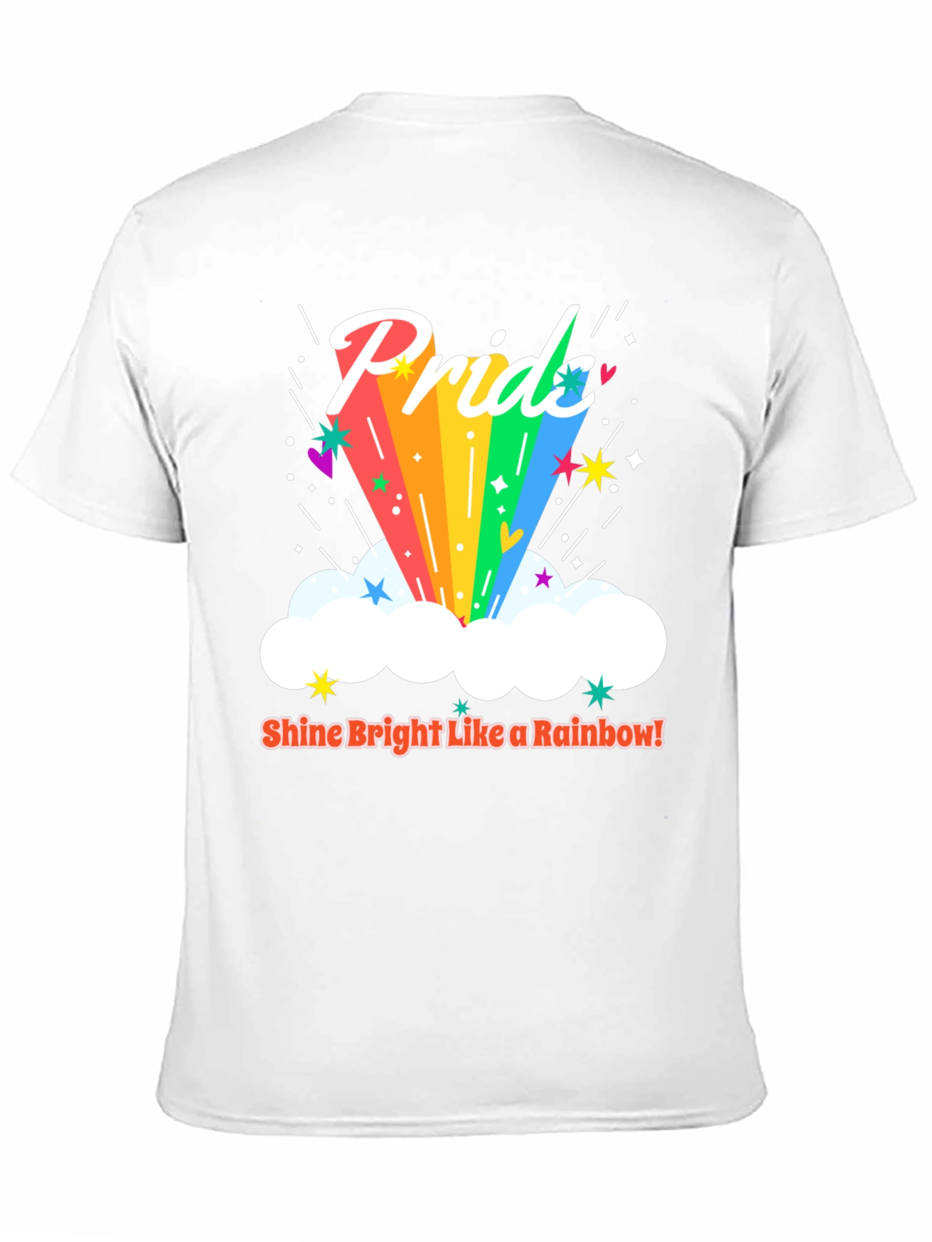 Pride Rainbow Graphic Tee