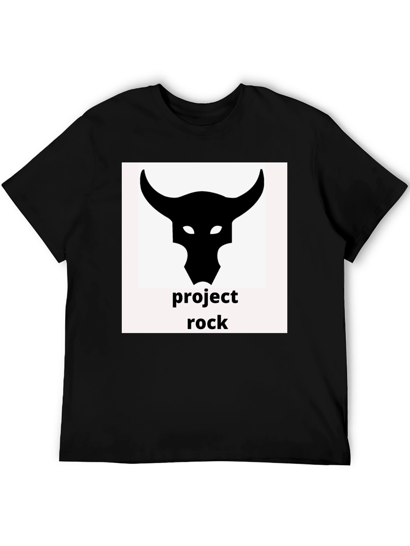 Project Rock Bull T-Shirt Black