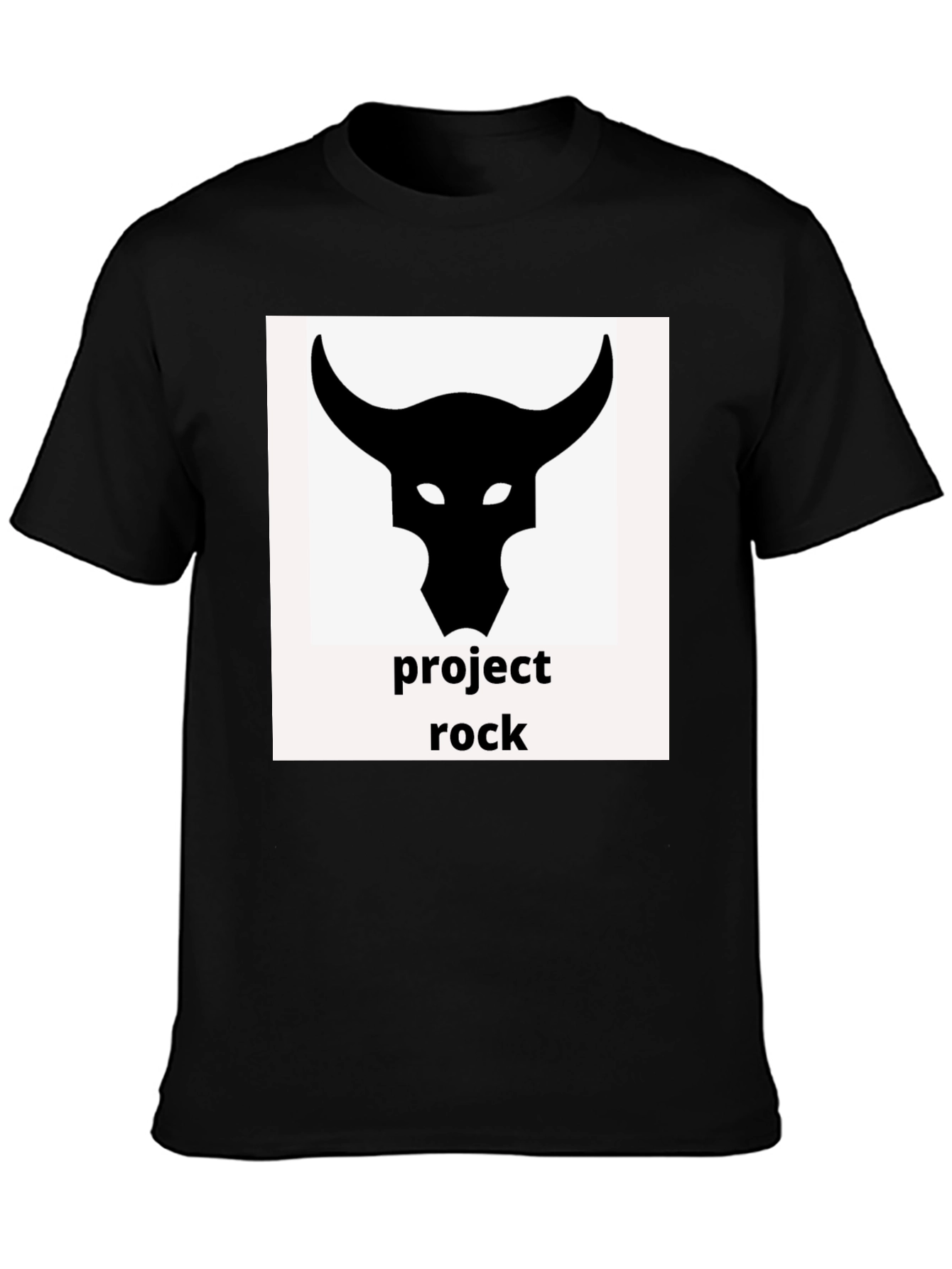 Project Rock Bull T-Shirt Black