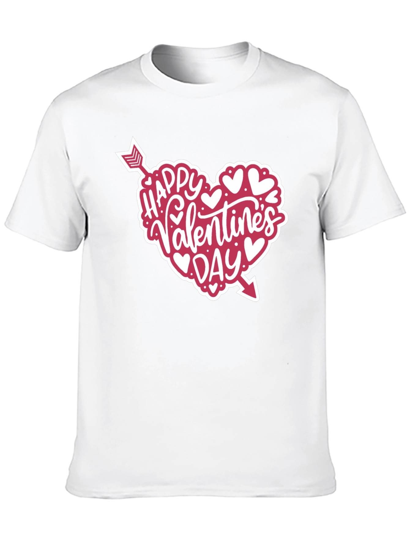 Valentines Day Heart Arrow Graphic Tee