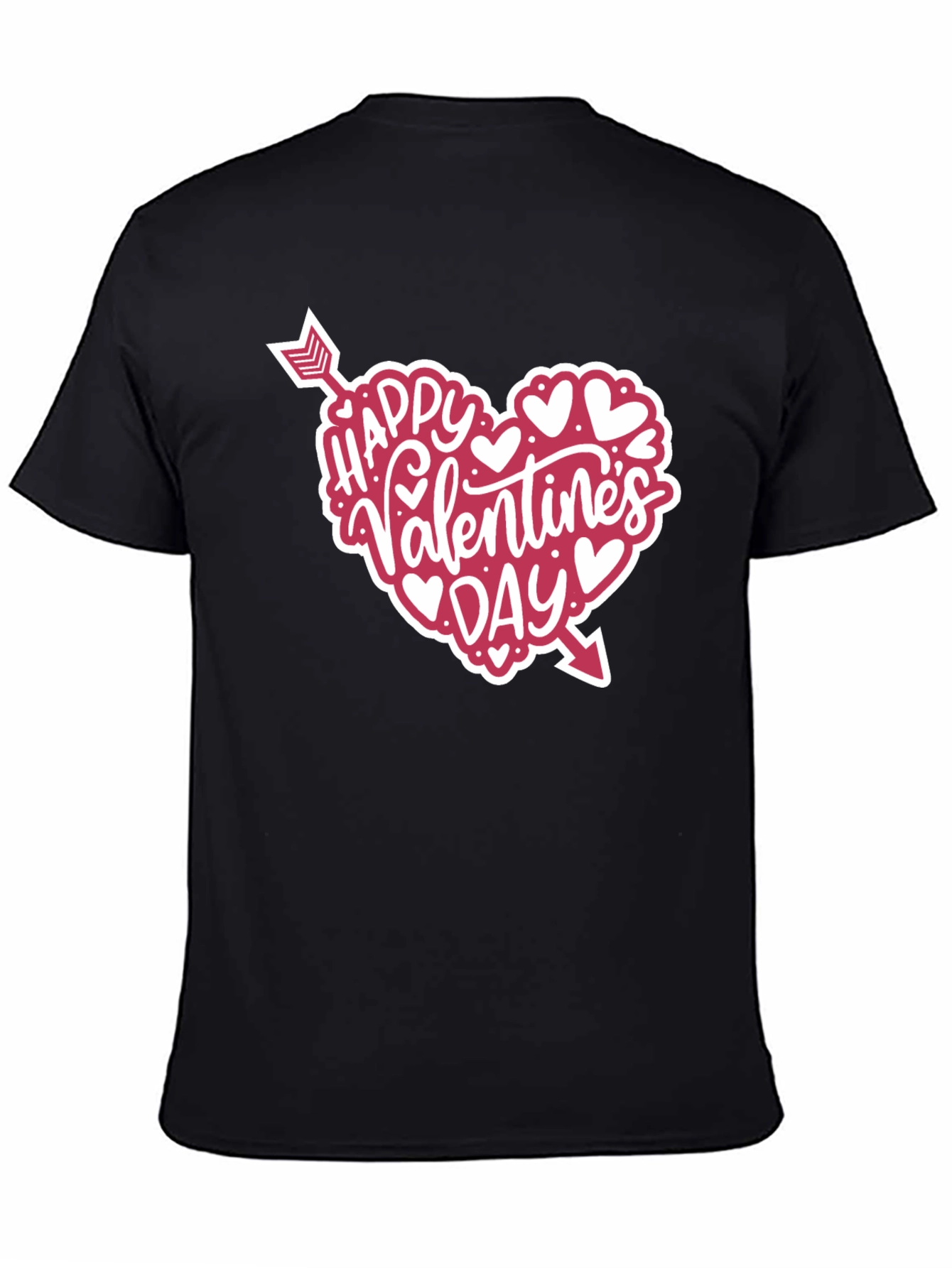 Valentines Day Heart Arrow Graphic Tee