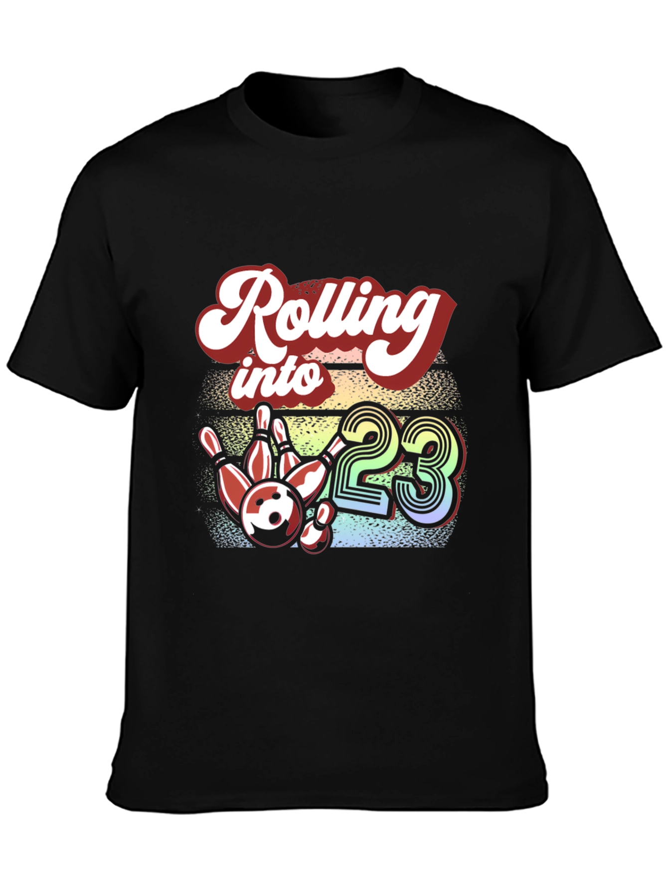 Rolling into 23 Bowling Graphic Tee