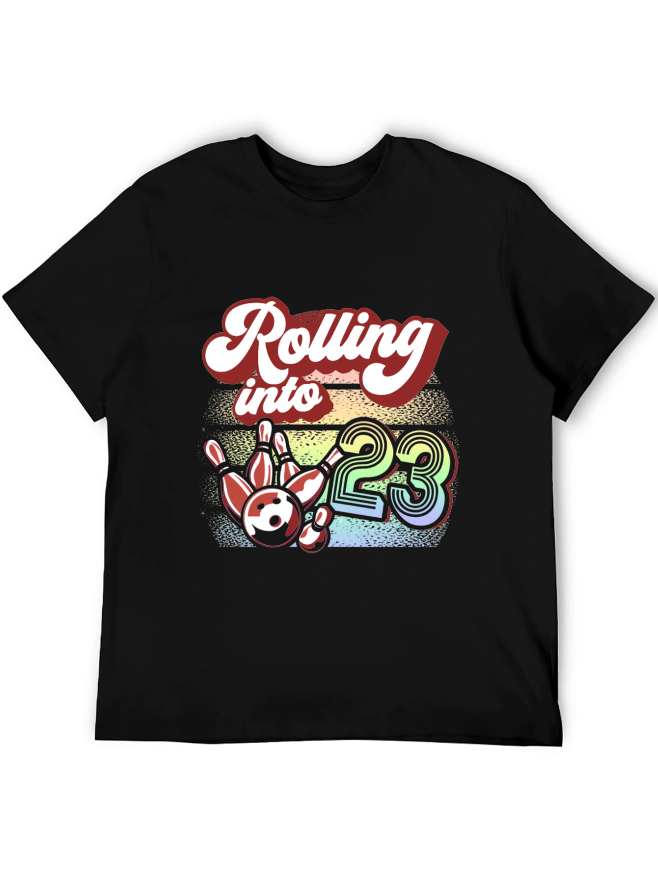 Rolling into 23 Bowling Graphic Tee