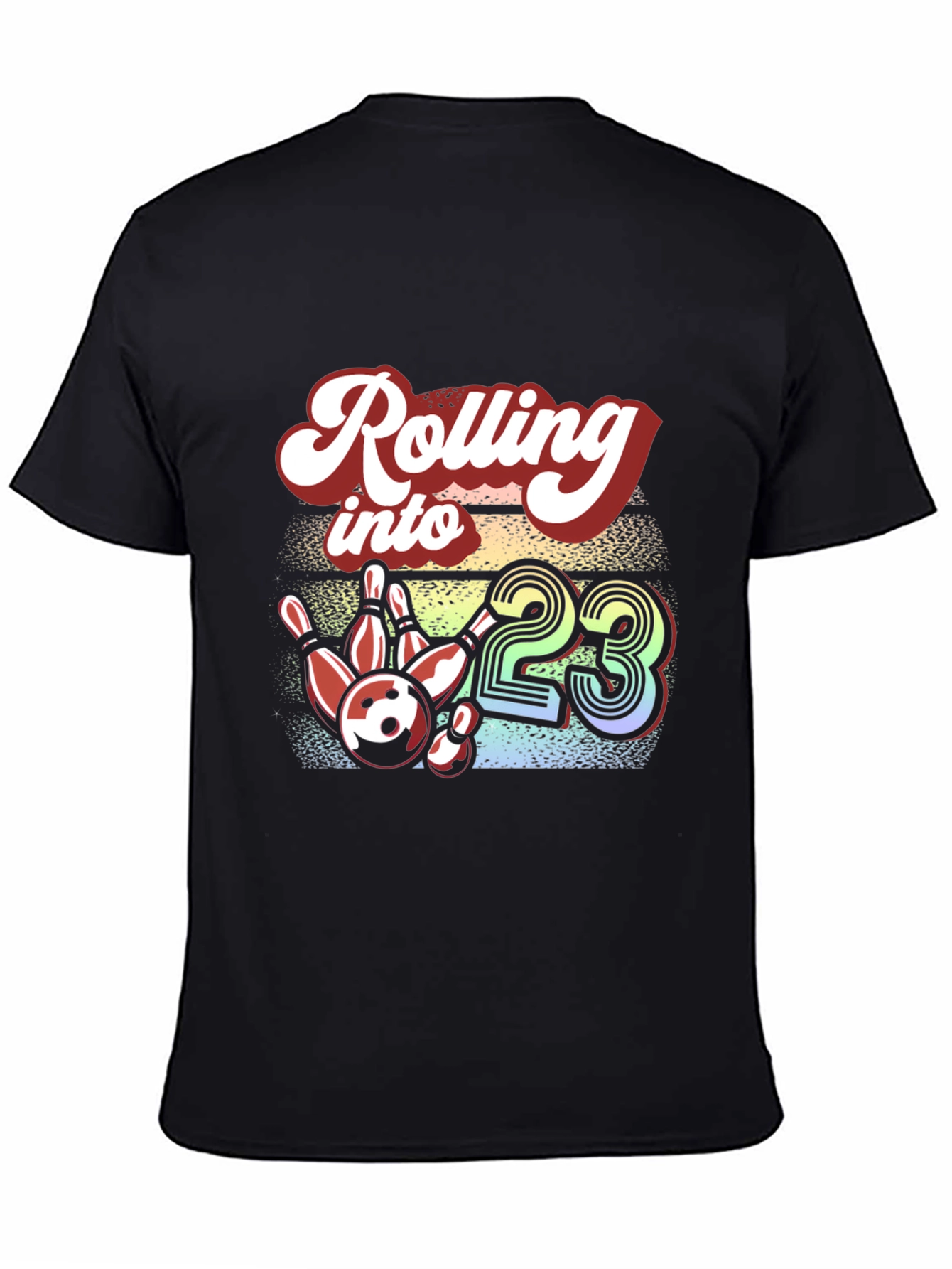 Rolling into 23 Bowling Graphic Tee