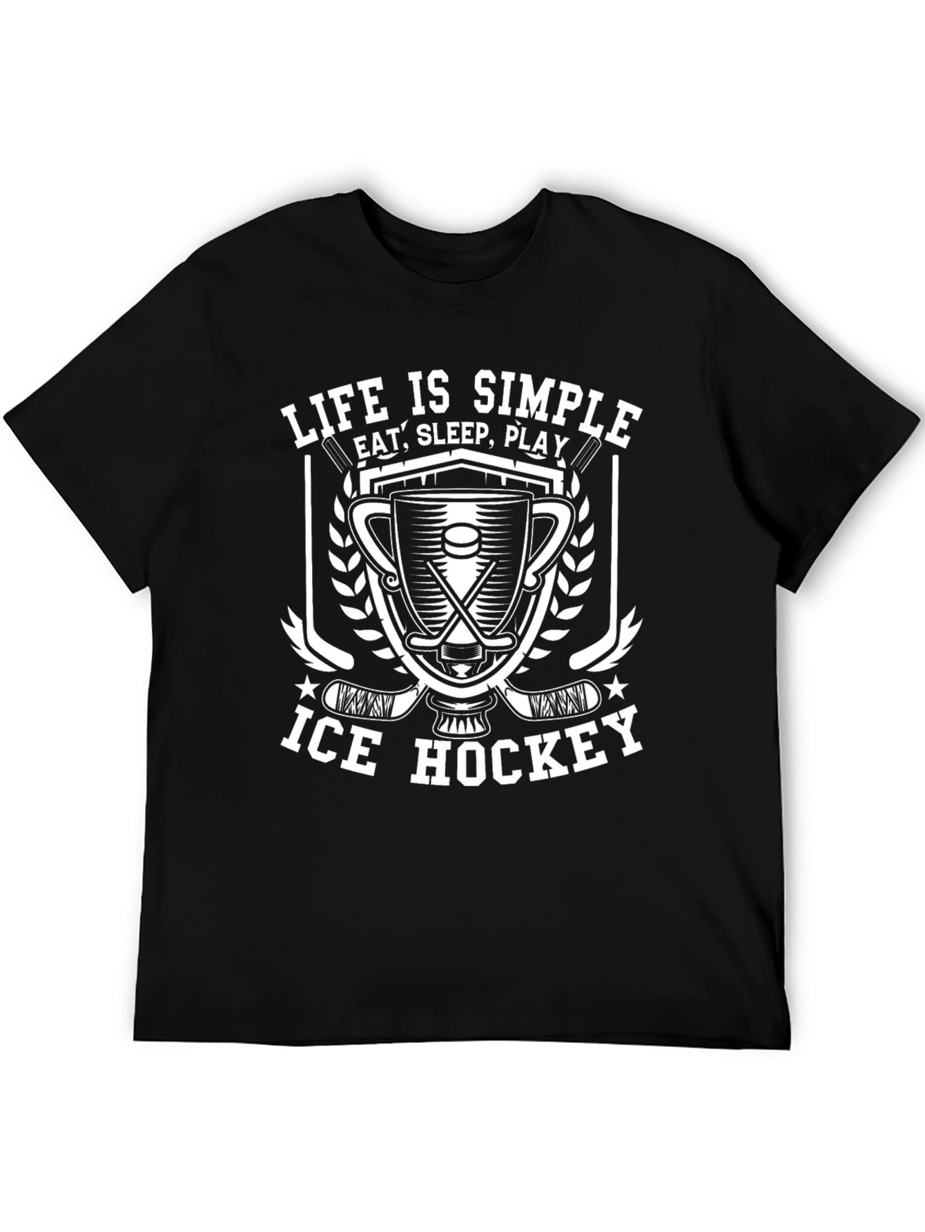 Life is Simple Ice Hockey T-Shirt