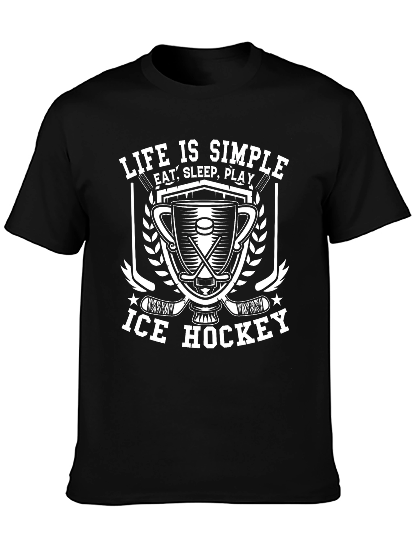Life is Simple Ice Hockey T-Shirt