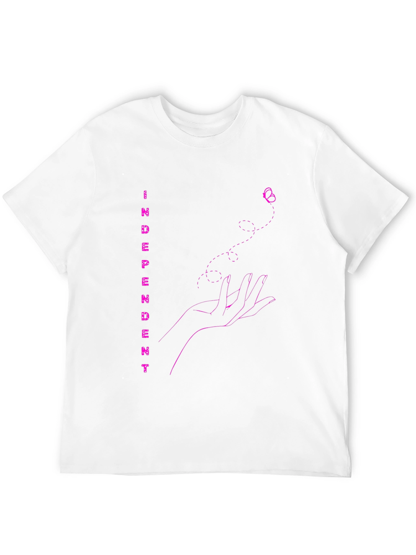 Butterfly Freedom Black T-Shirt