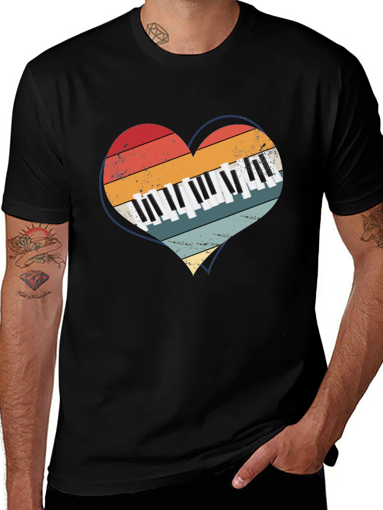 Piano Heartbeat T-Shirt