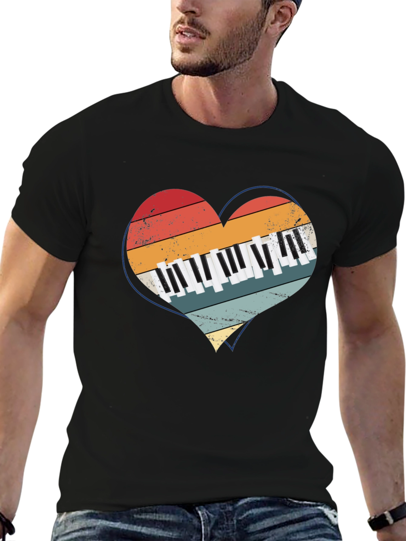 Piano Heartbeat T-Shirt