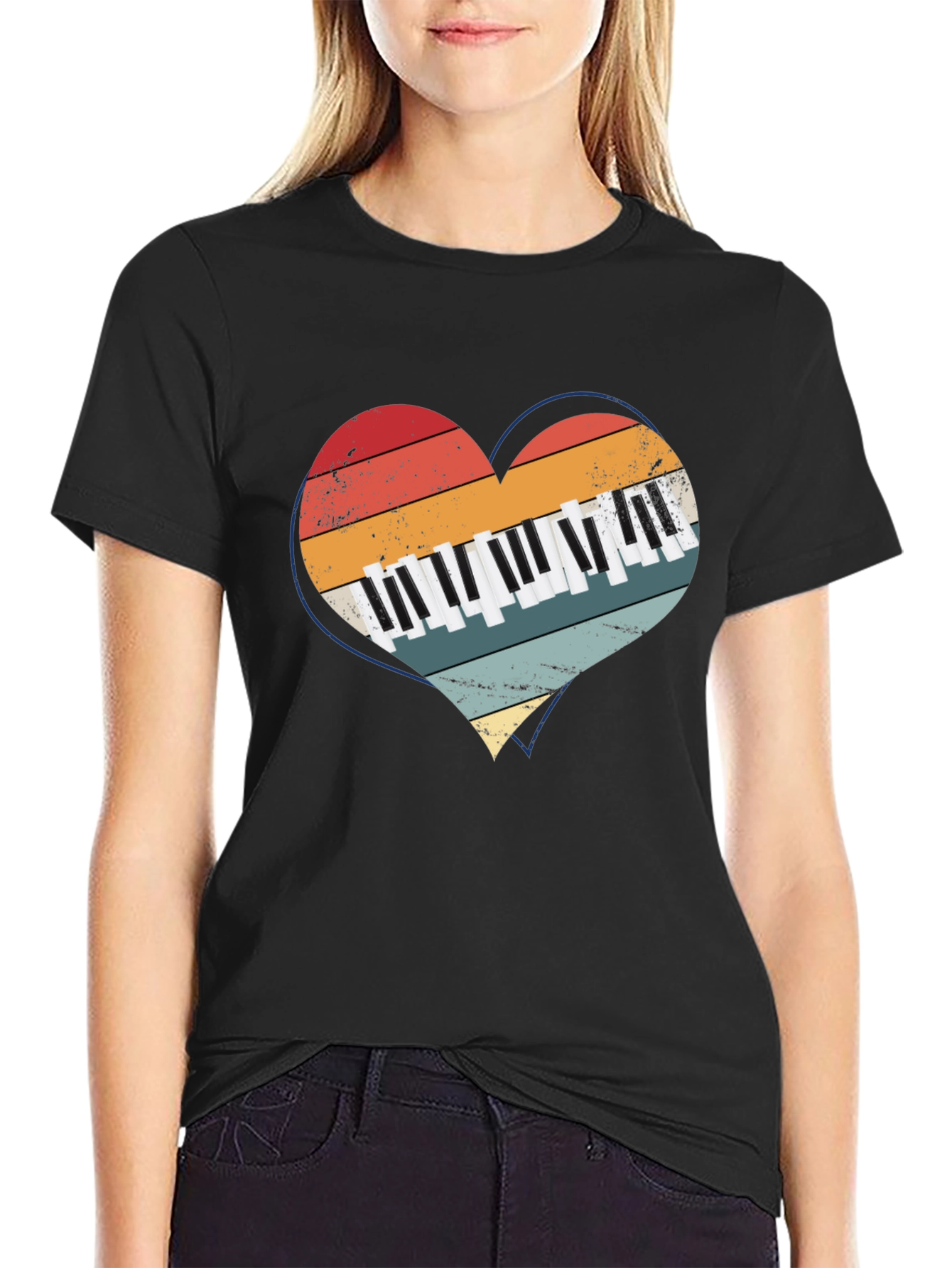 Piano Heartbeat T-Shirt