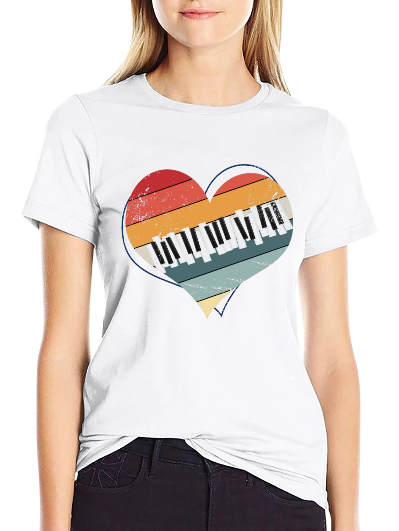 Piano Heartbeat T-Shirt