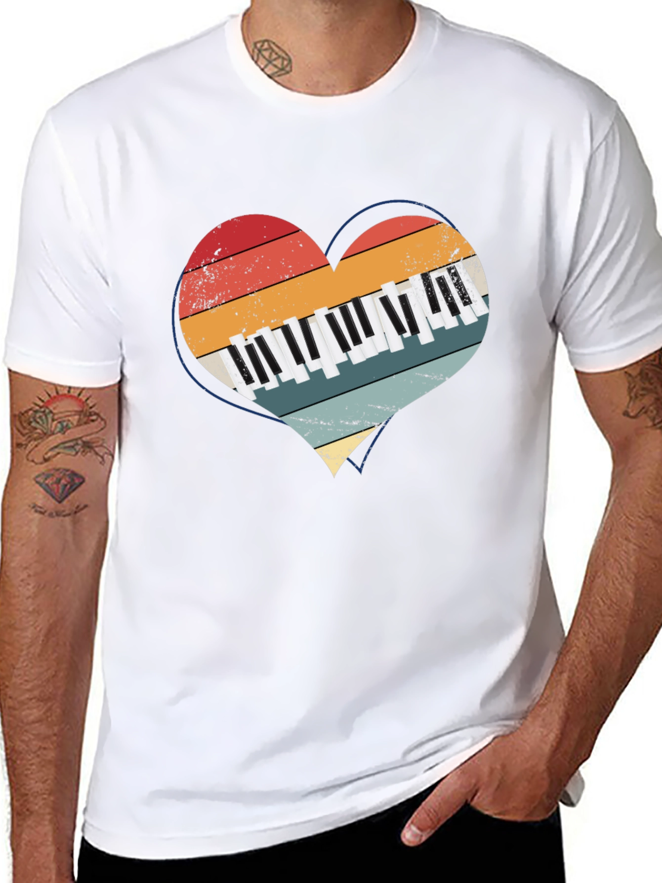Piano Heartbeat T-Shirt