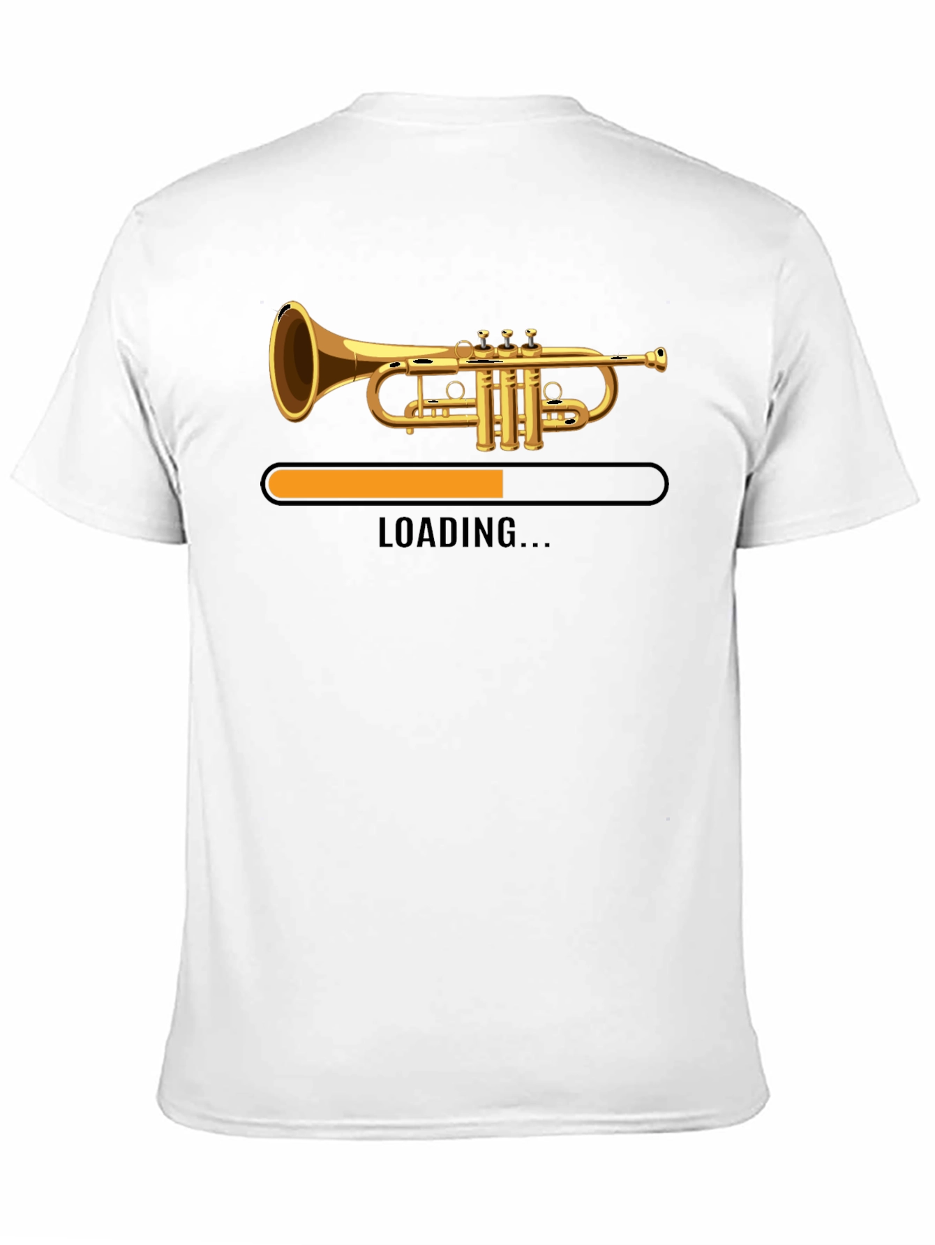 Trumpet Loading Black T-Shirt