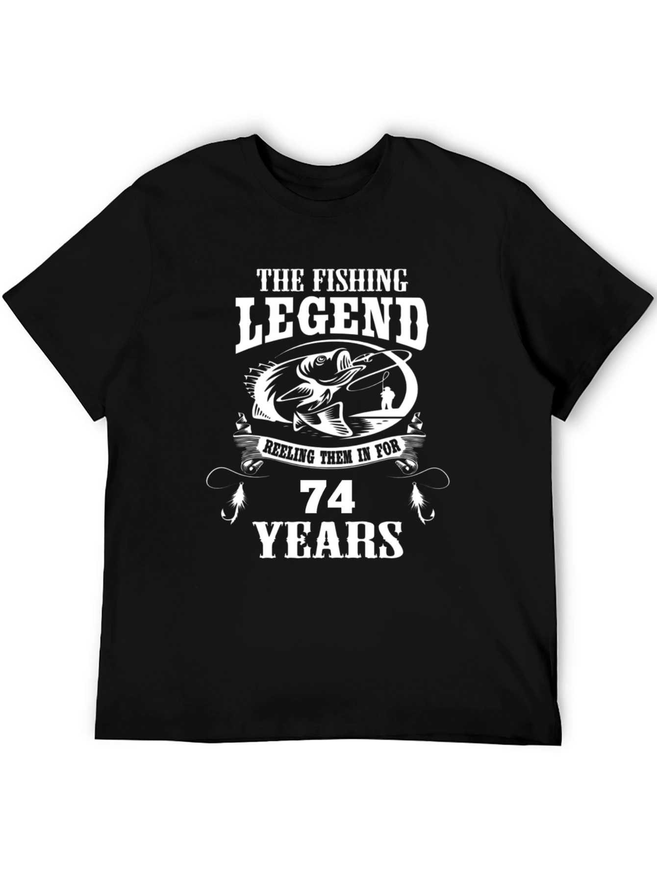 Fishing Legend 74 Years T-Shirt