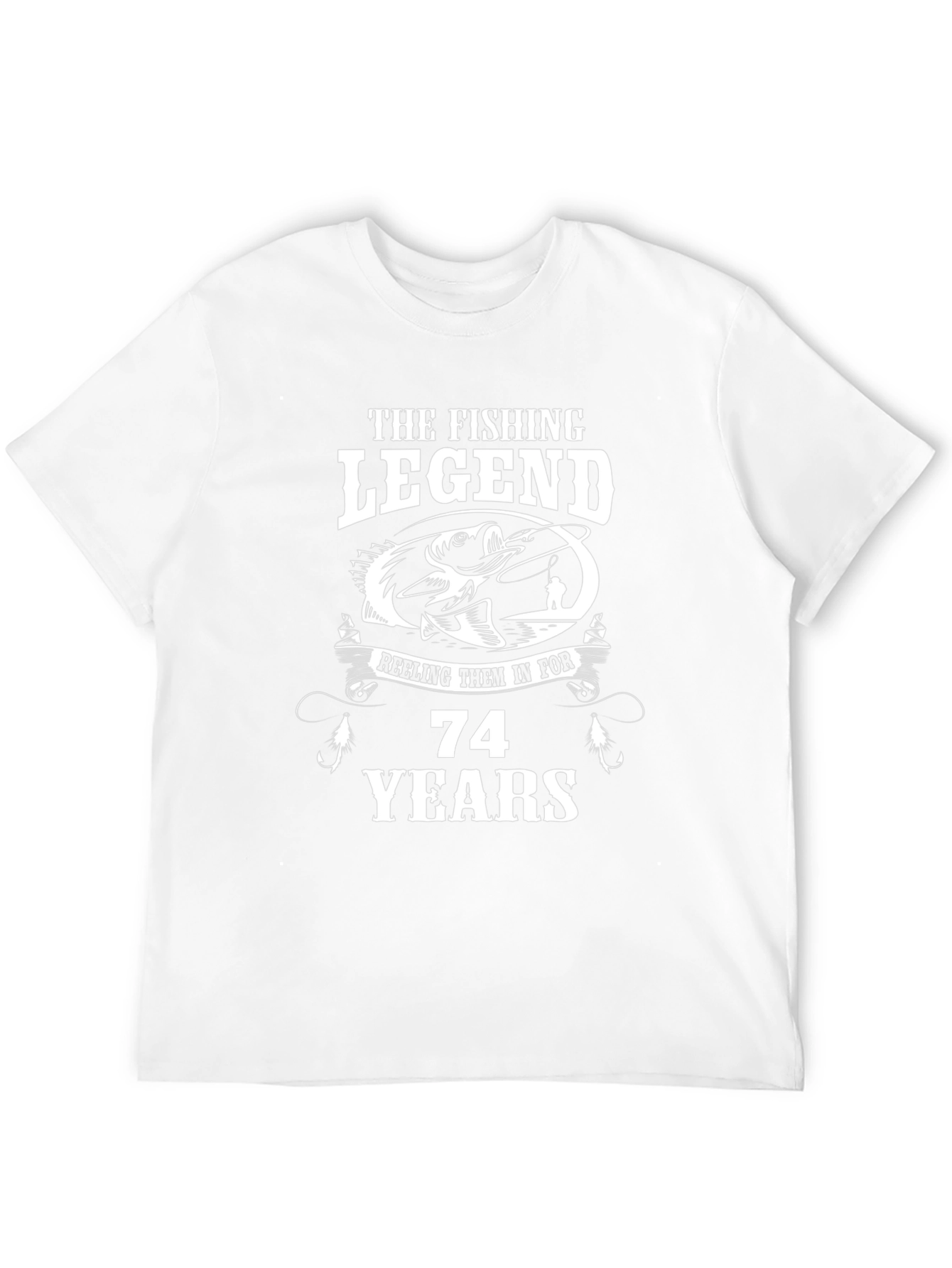 Fishing Legend 74 Years T-Shirt