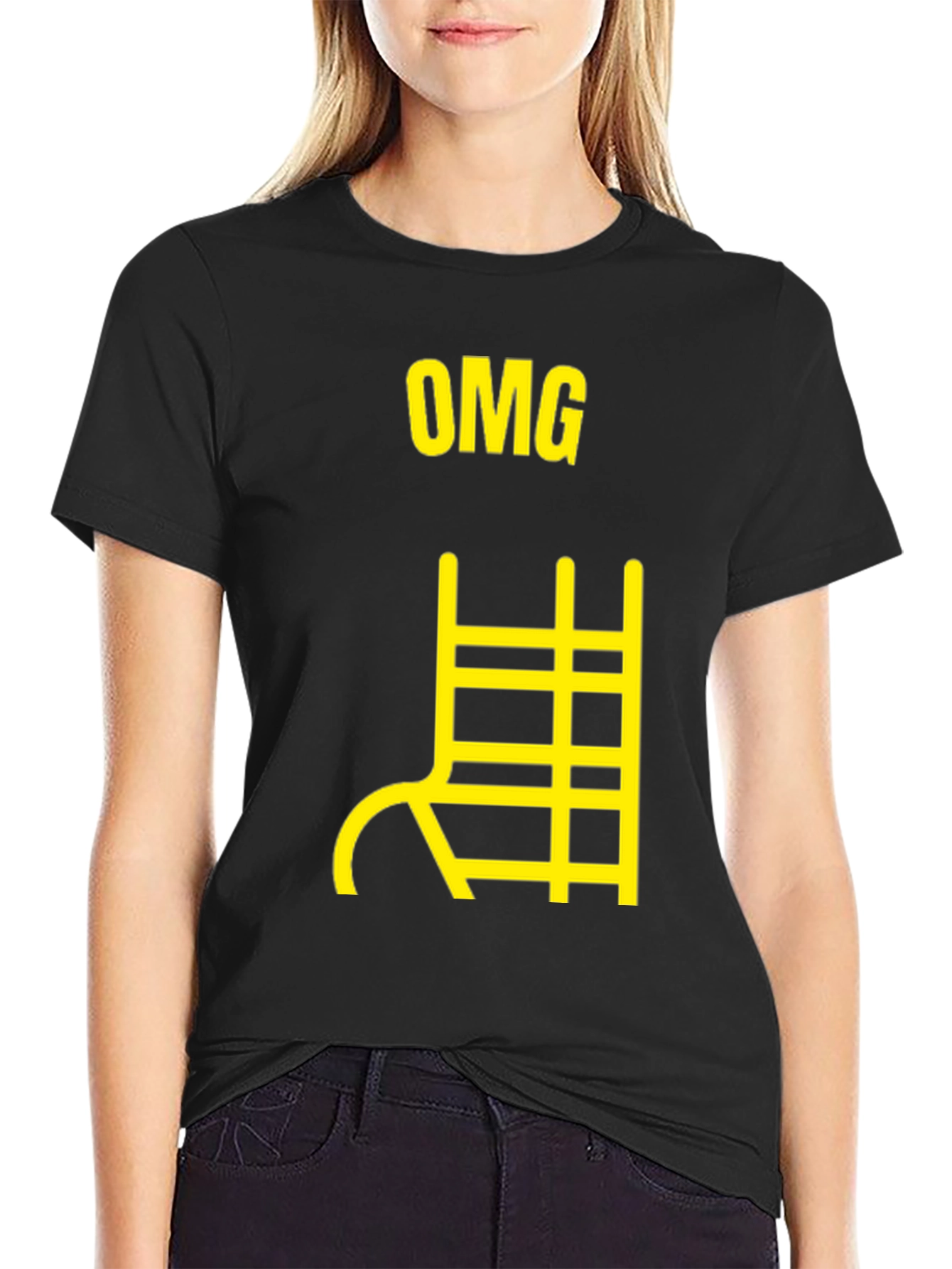 OMG Manual Shift T-Shirt - Funny Car Enthusiast Tee